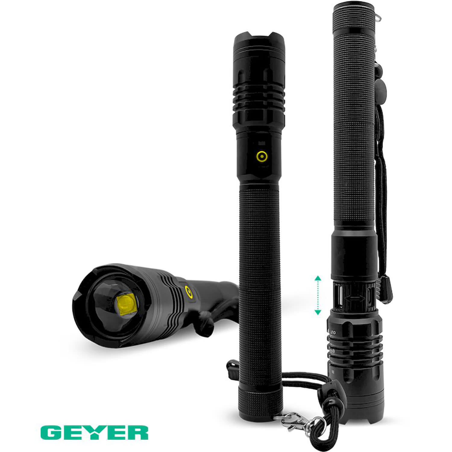 Εικόνα 3 του Geyer Επαναφορτιζόμενος LED Φακός 10W