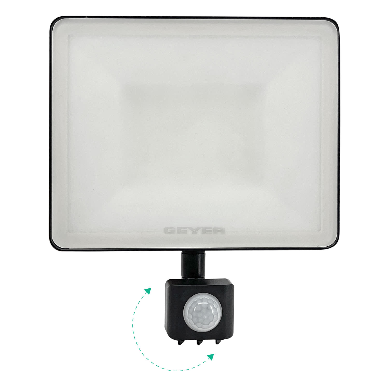 Geyer Προβολέας LED Frosty 50W 4000K 5000lm IP65 Mε Aνιχνευτή Kίνησης