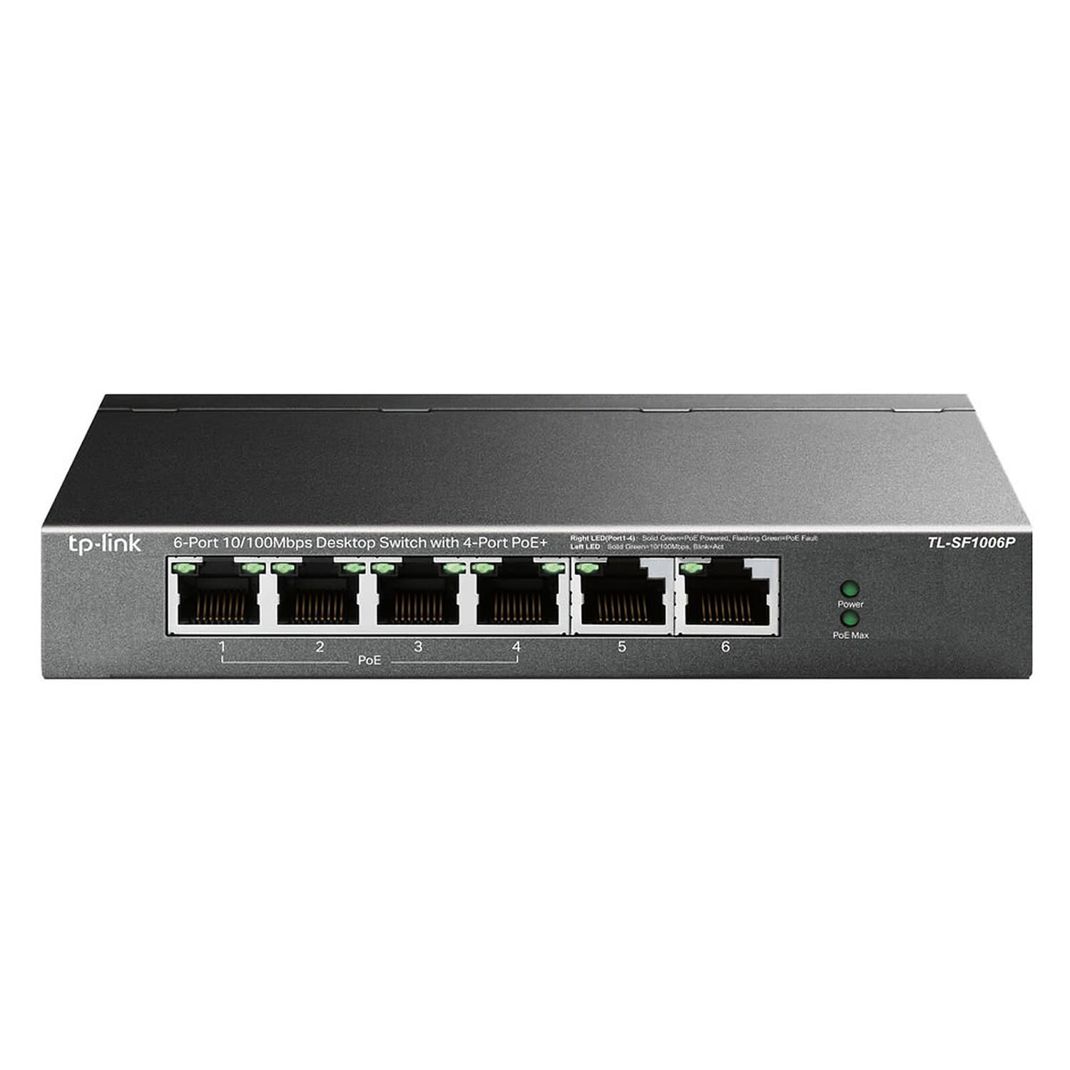 TP-Link Switch 6 Port PoE TL-SF1006P