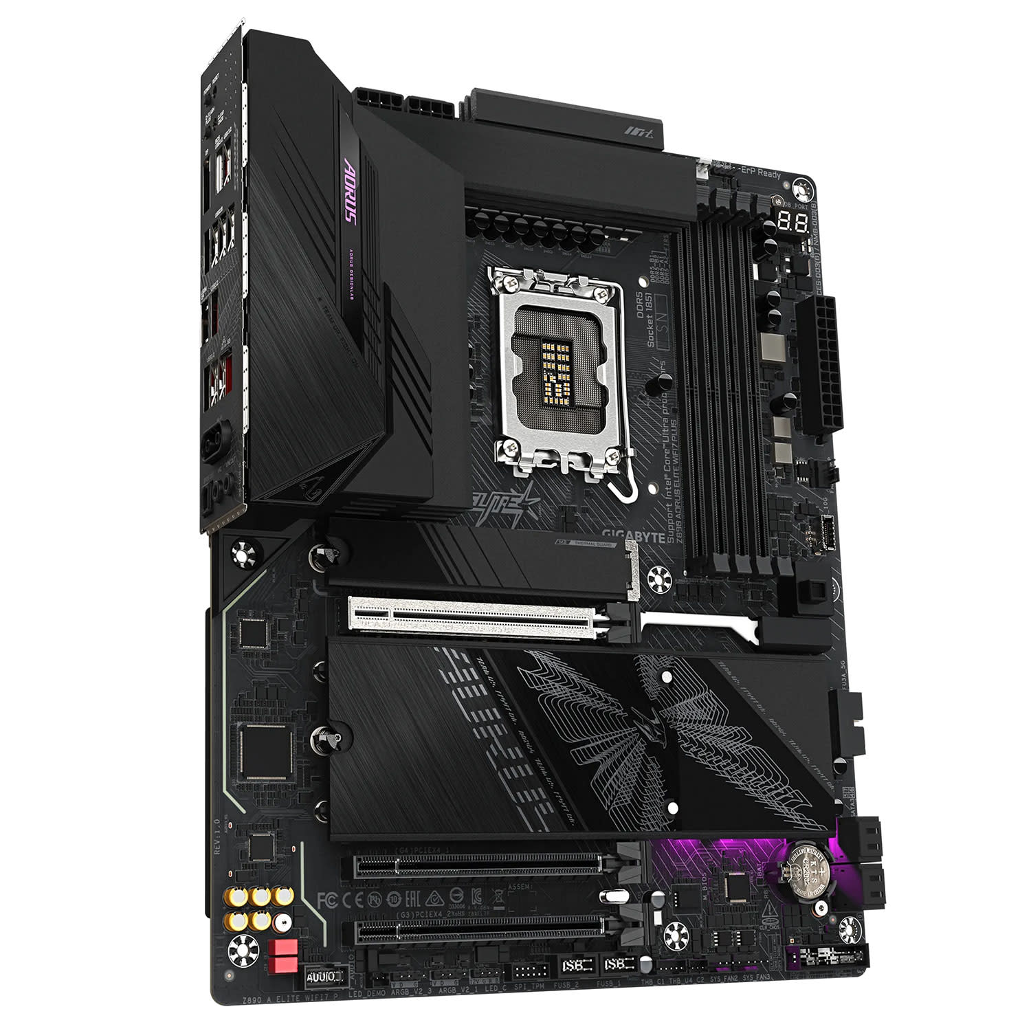 Κάνε κλικ για να δεις την εικόνα 3 του Gigabyte Motherboard Z890 Aorus Elite WIFI7 Plus (Z890/1851/DDR5)