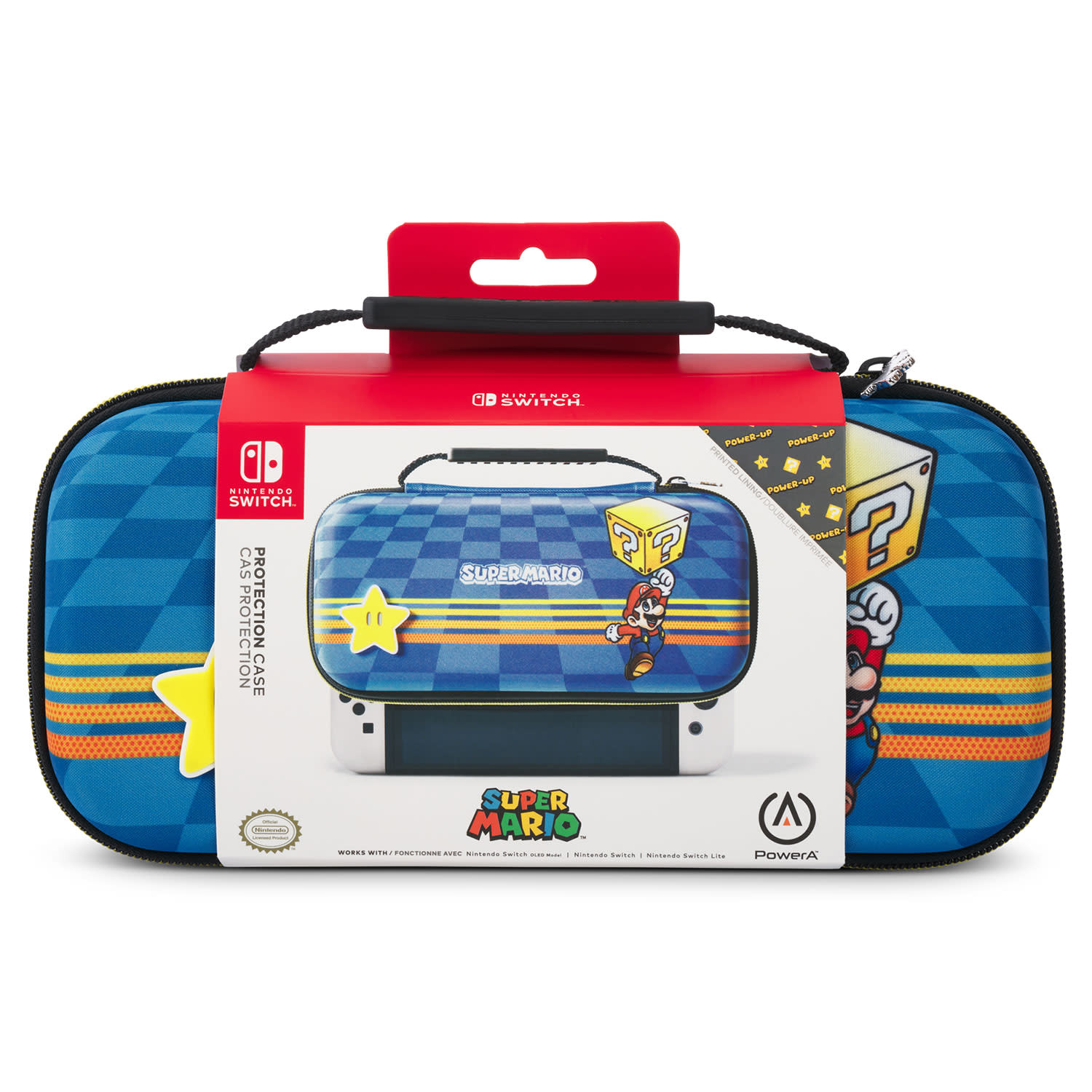 PowerA Protection Case Mystery Block Mario Nintendo Switch