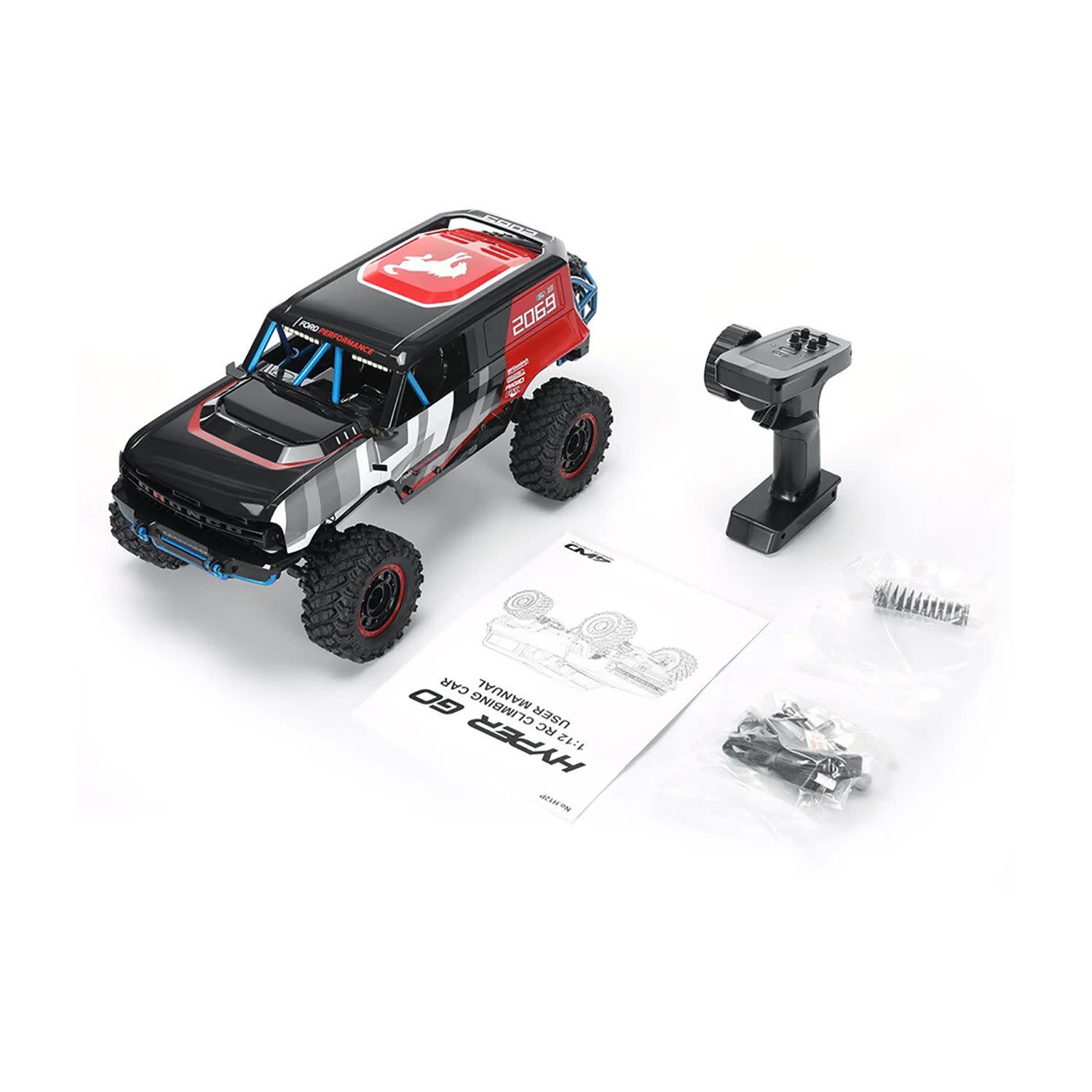 Εικόνα 3 του MJX Hyper GO H12P 1/12 Ford Bronco Crawler RTR