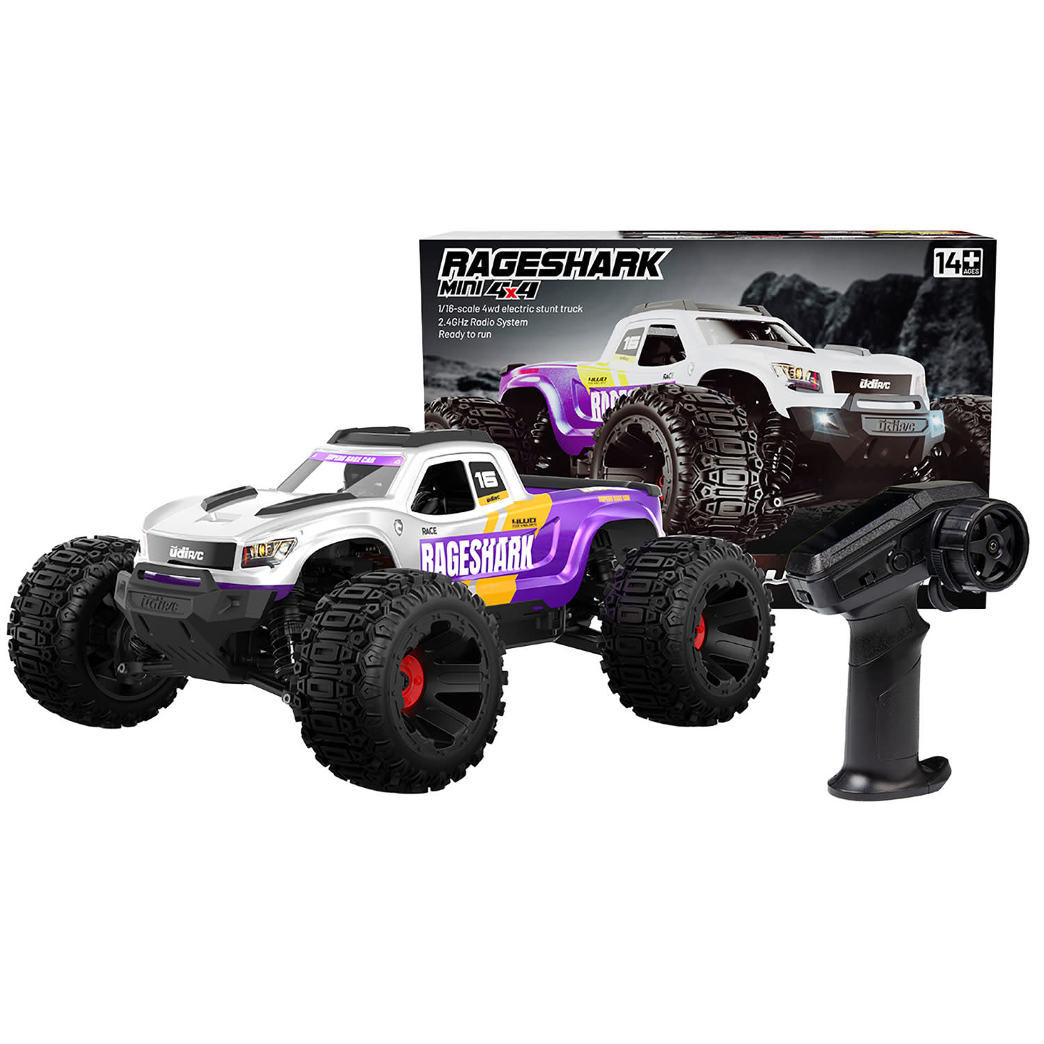 UDIRC 1611A Monster Truck Brushed 1/16 Purple