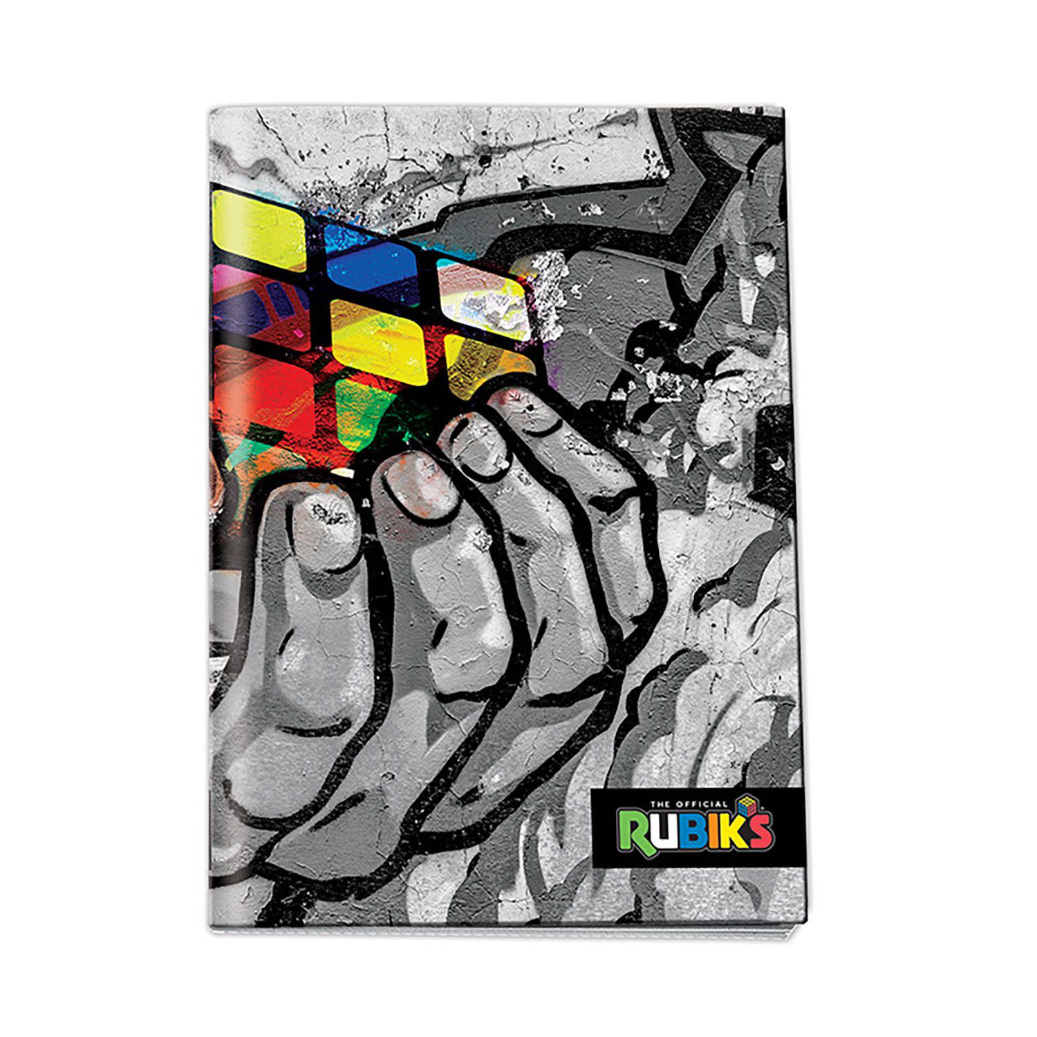 Graffiti Τετράδιο Ριγέ 17Χ25 Rubik's 40 Φύλλων