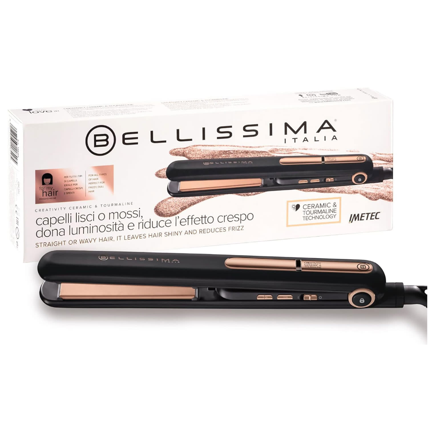 Εικόνα 7 του Bellissima Creativity Ceramic & Tourmaline Ισιωτική μαλλιών 7IME11849