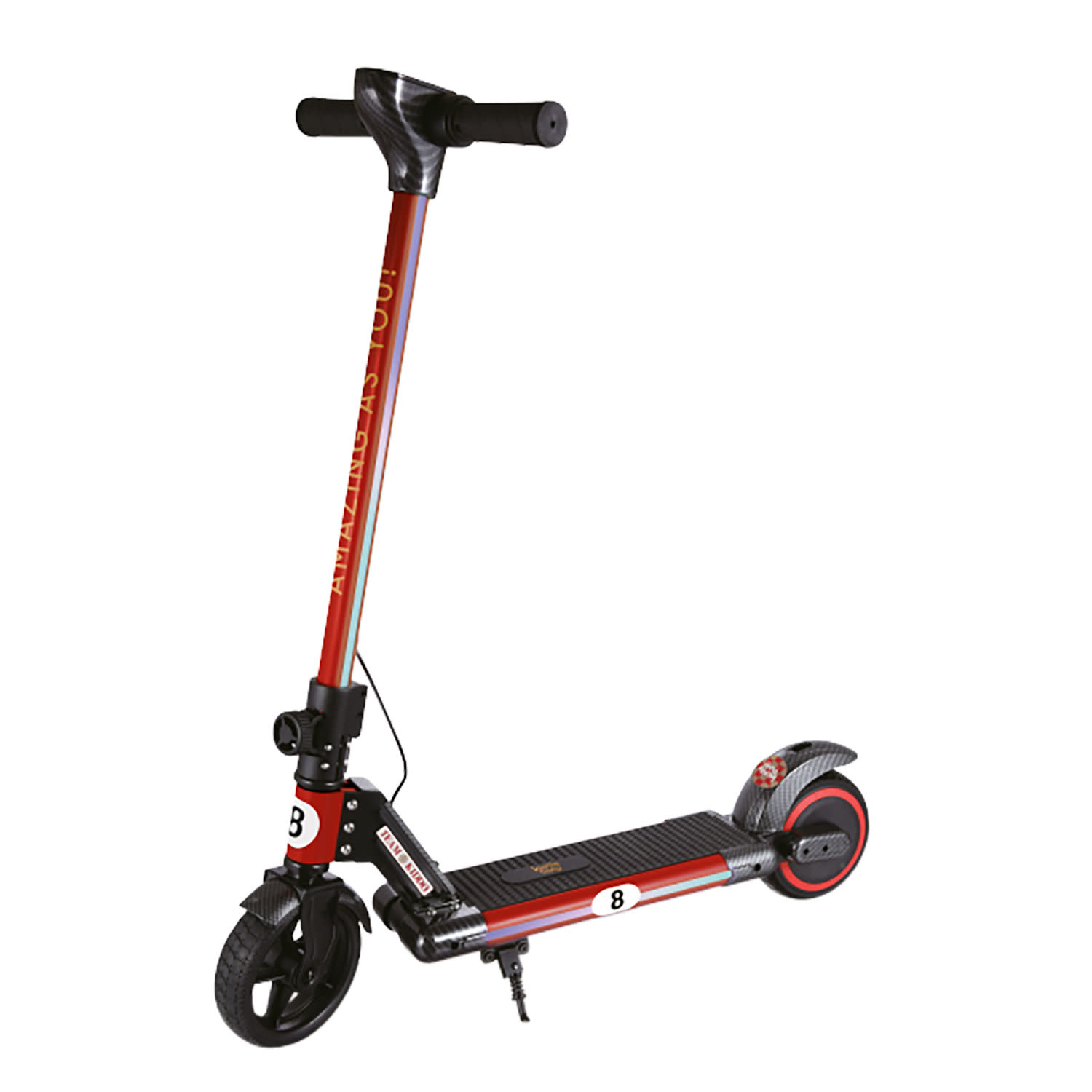 Kiddoboo E-Scooter KiddoRacer Red
