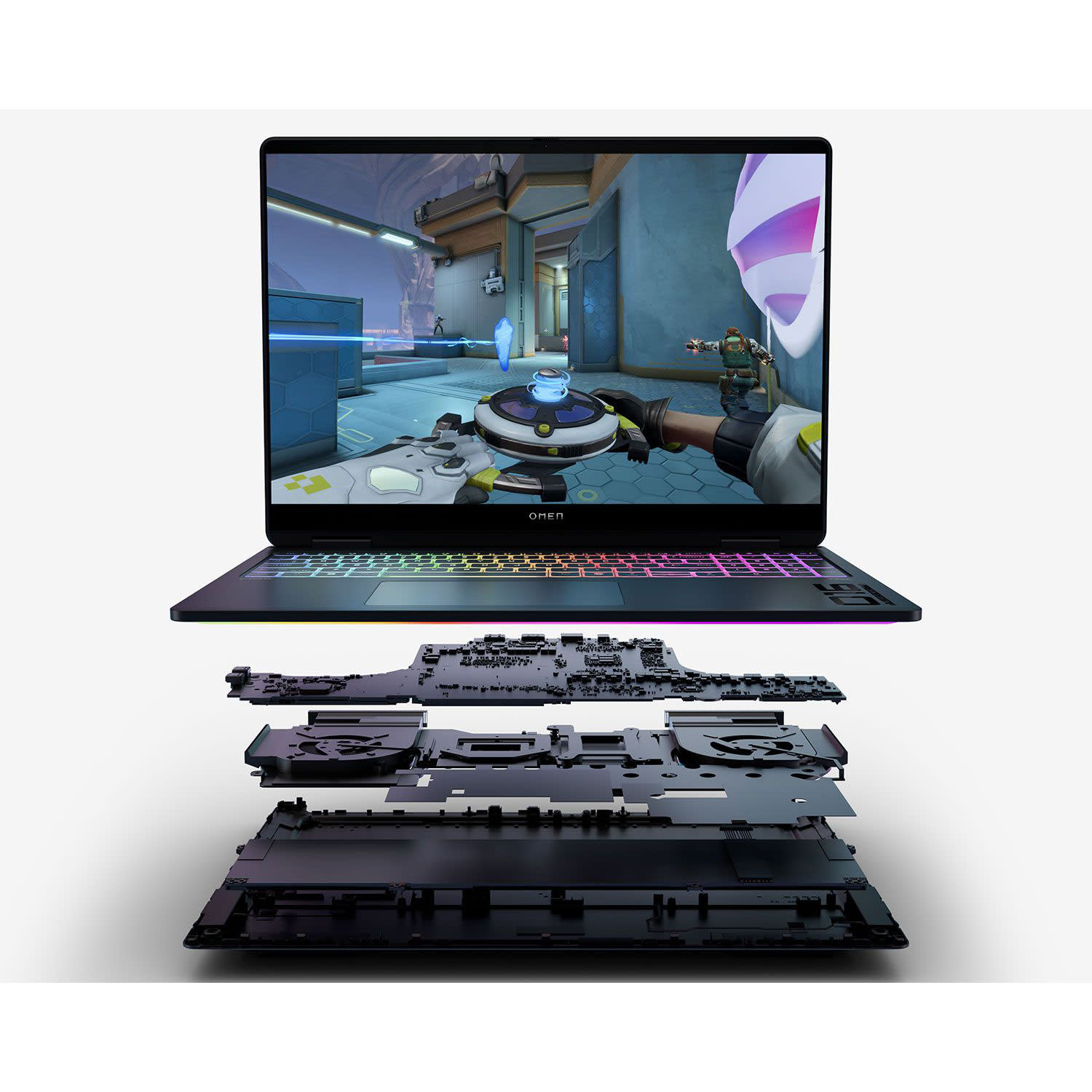 Κάνε κλικ για να δεις την εικόνα 7 του HP Omen Gaming 16-ah0074nv Laptop 16" WQXGA (Core Ultra 7 255HX/32 GB/1 TB/RTX 5080 16 GB/Windows 11 Pro)