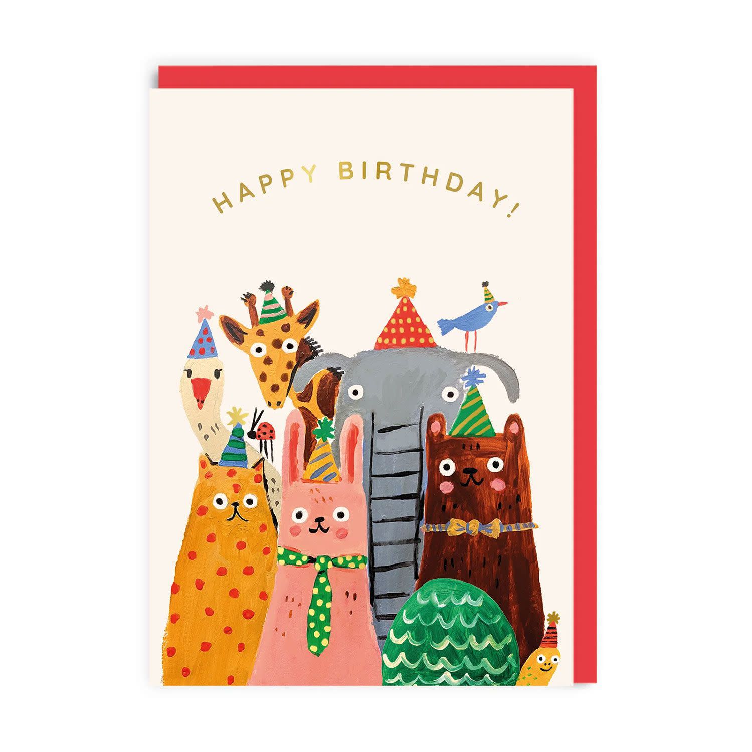 Εικόνα 1 του Ohh Deer Ευχετήρια Κάρτα Hbd Animals