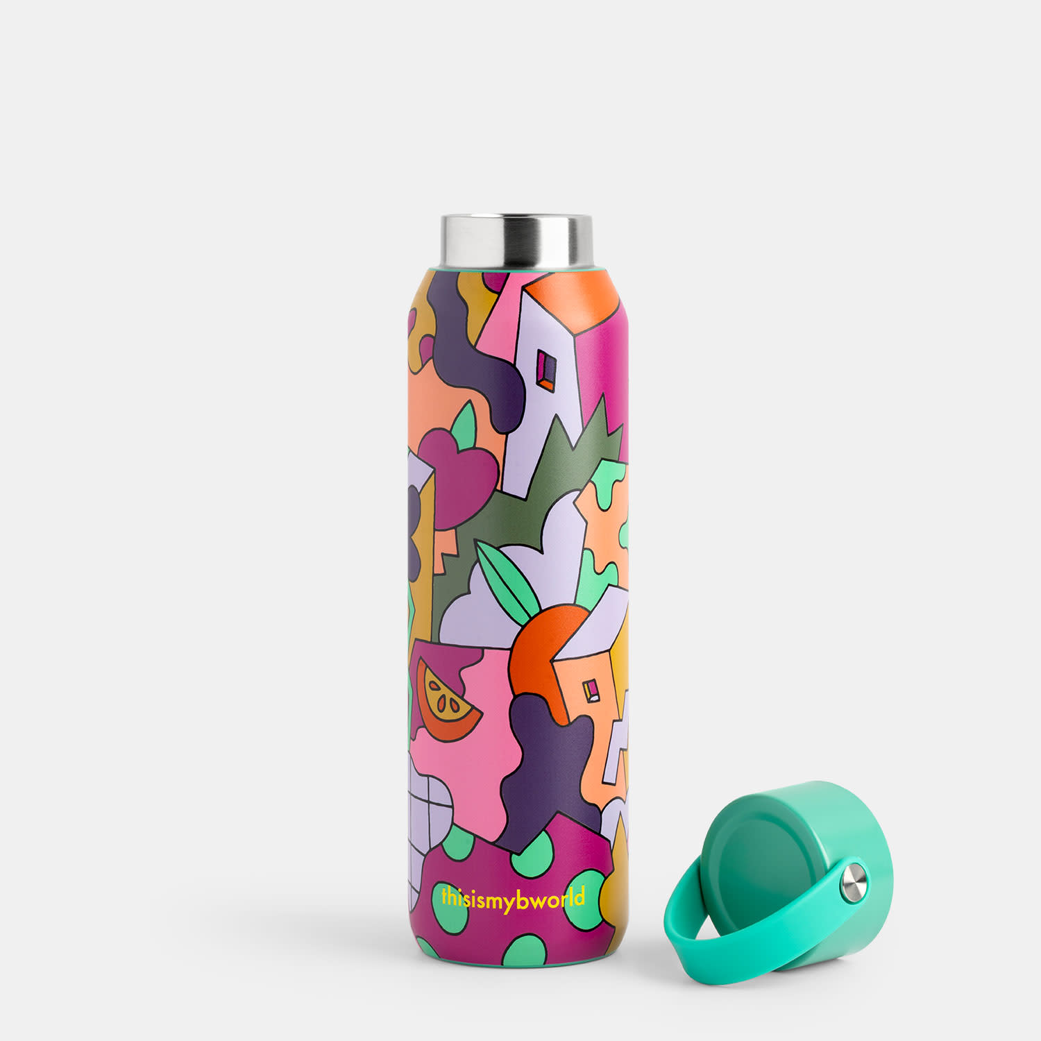 Εικόνα 3 του Sentio Παγούρι Θερμός thisismybworld 600ml Πράσινο