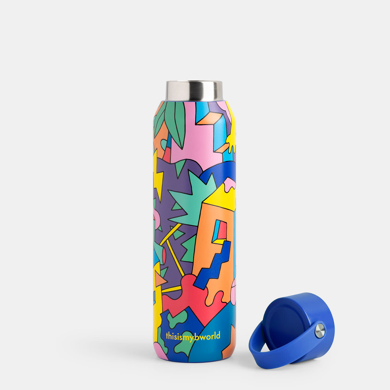 Εικόνα 3 του Sentio Παγούρι Θερμός thisismybworld 600ml Μπλε