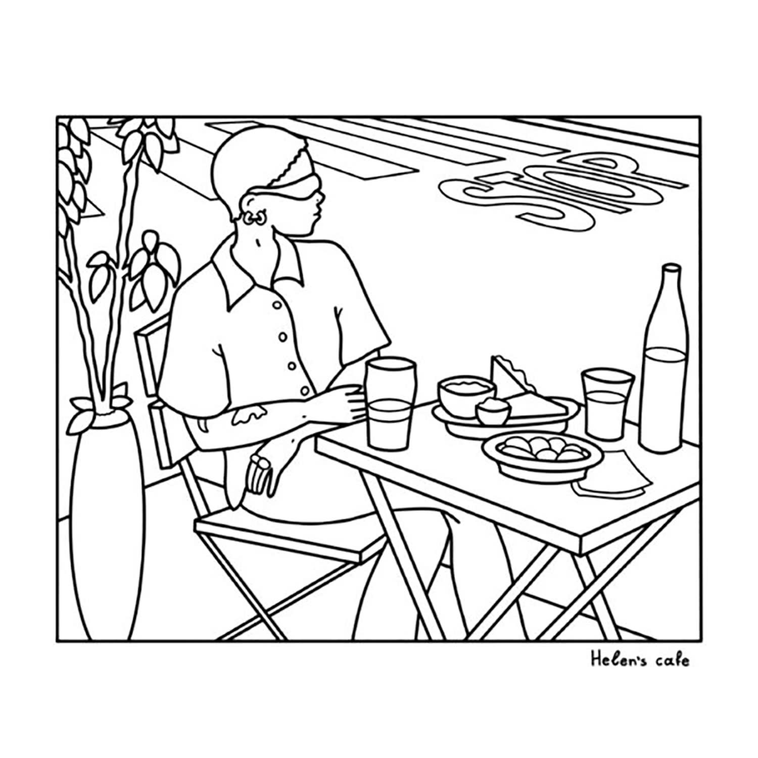 Εικόνα 4 του KEY BOOKS Βιβλίο Ζωγραφικής Kutsunia City, από τη Fosbloque