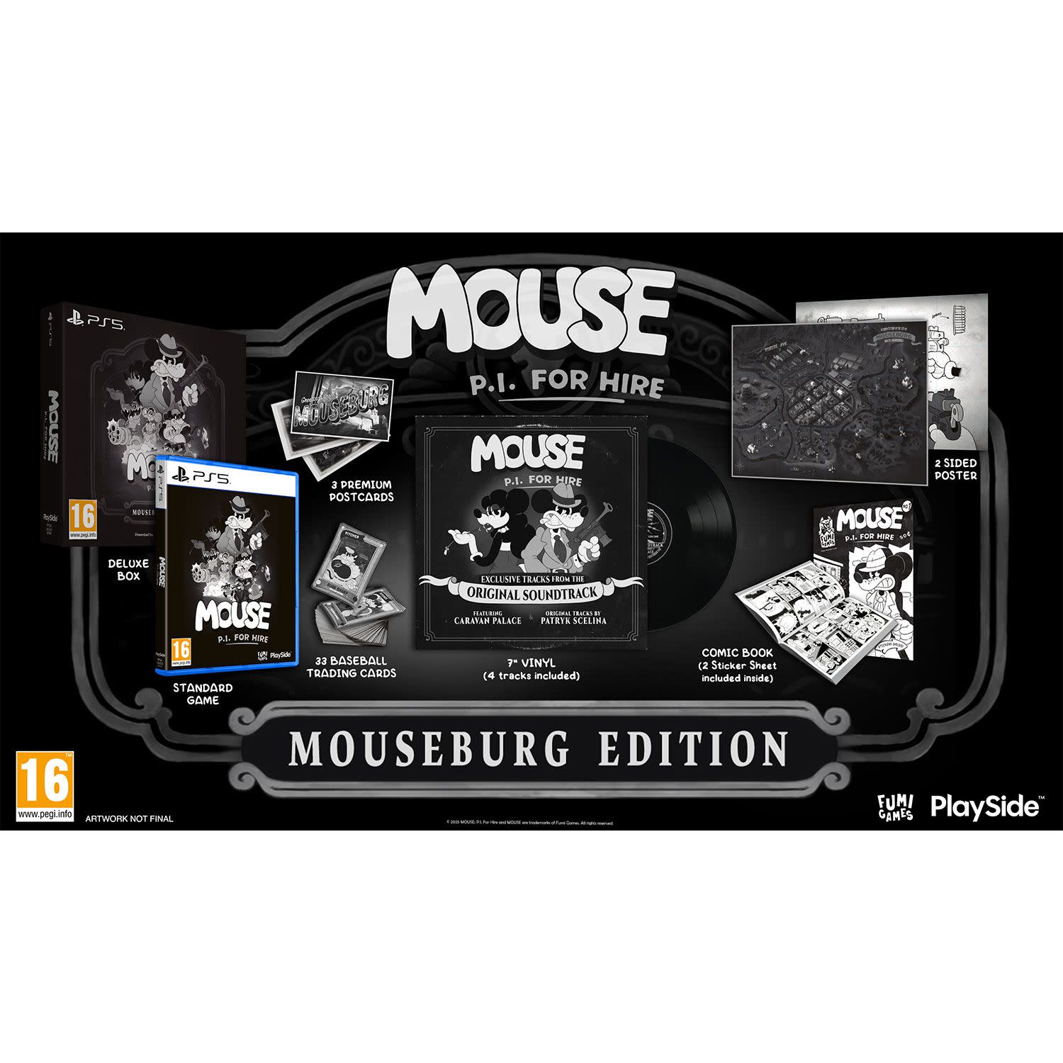U&I Mouse P.I. For Hire Mouseburg Edition PlayStation 5