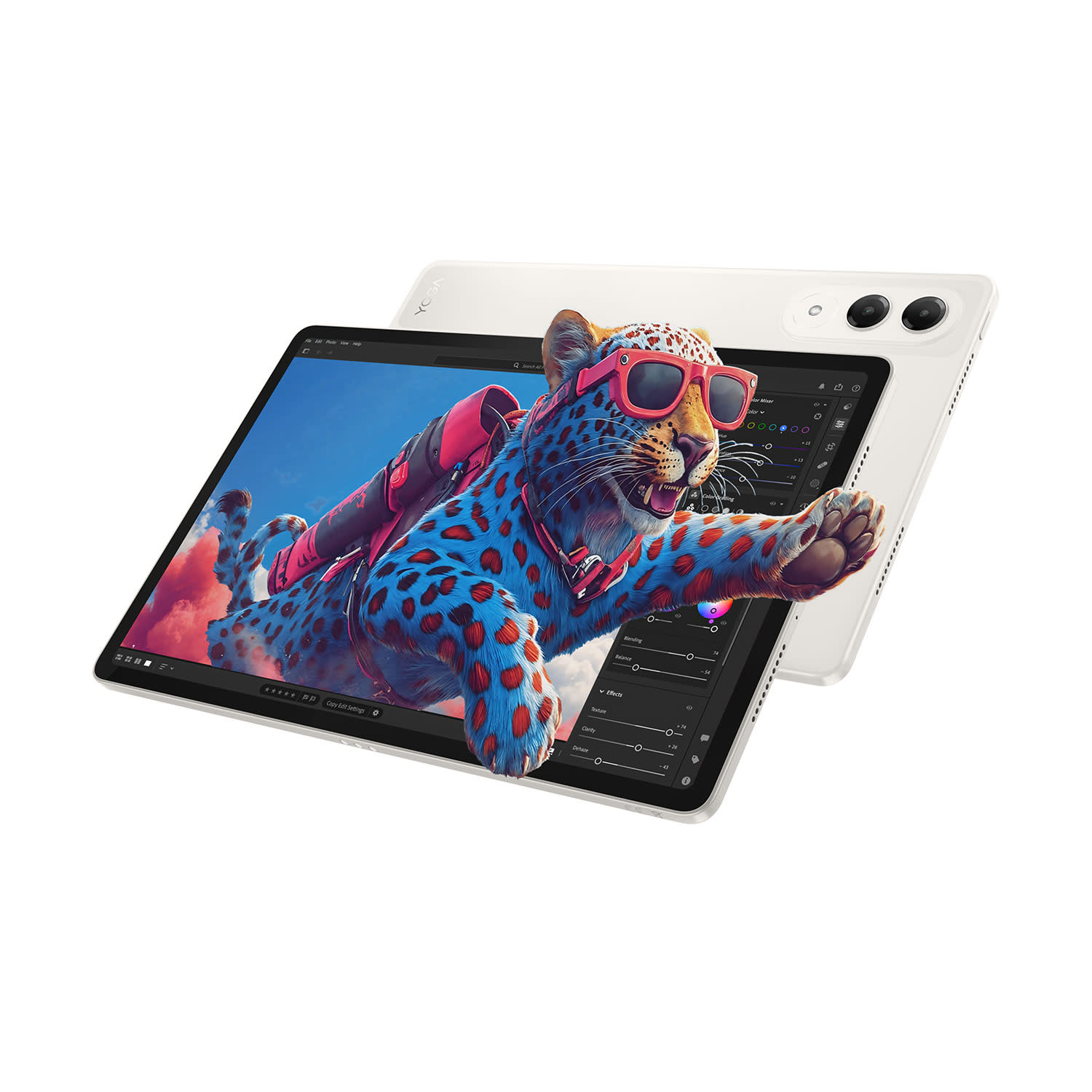 Κάνε κλικ για να δεις την εικόνα 3 του Lenovo Yoga Tab 11,1 12GB/256GB WiFi Seashell + Pen + Keyboard