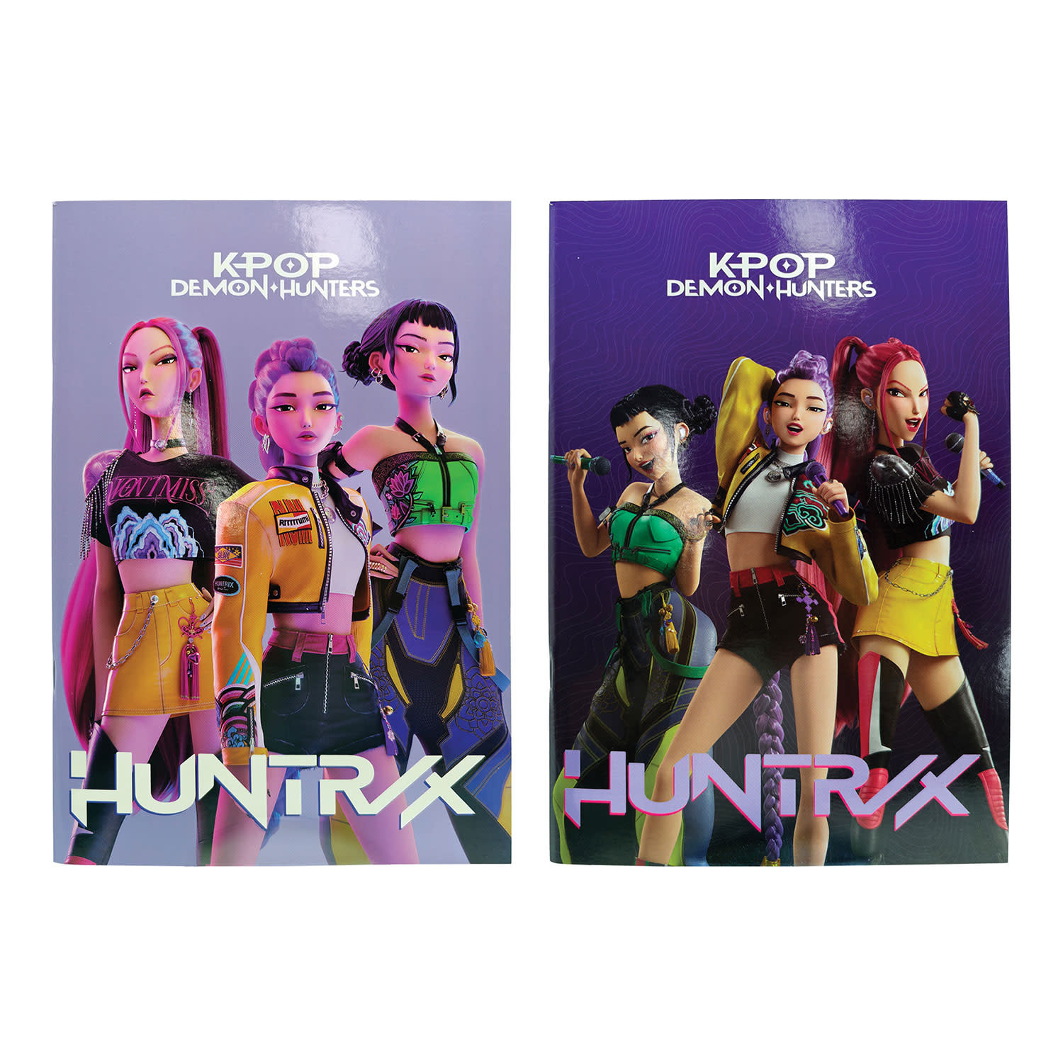 Gim Τετράδιο Ριγέ 17x25 Demon Hunters Microphones-Pose 40 Φύλλων