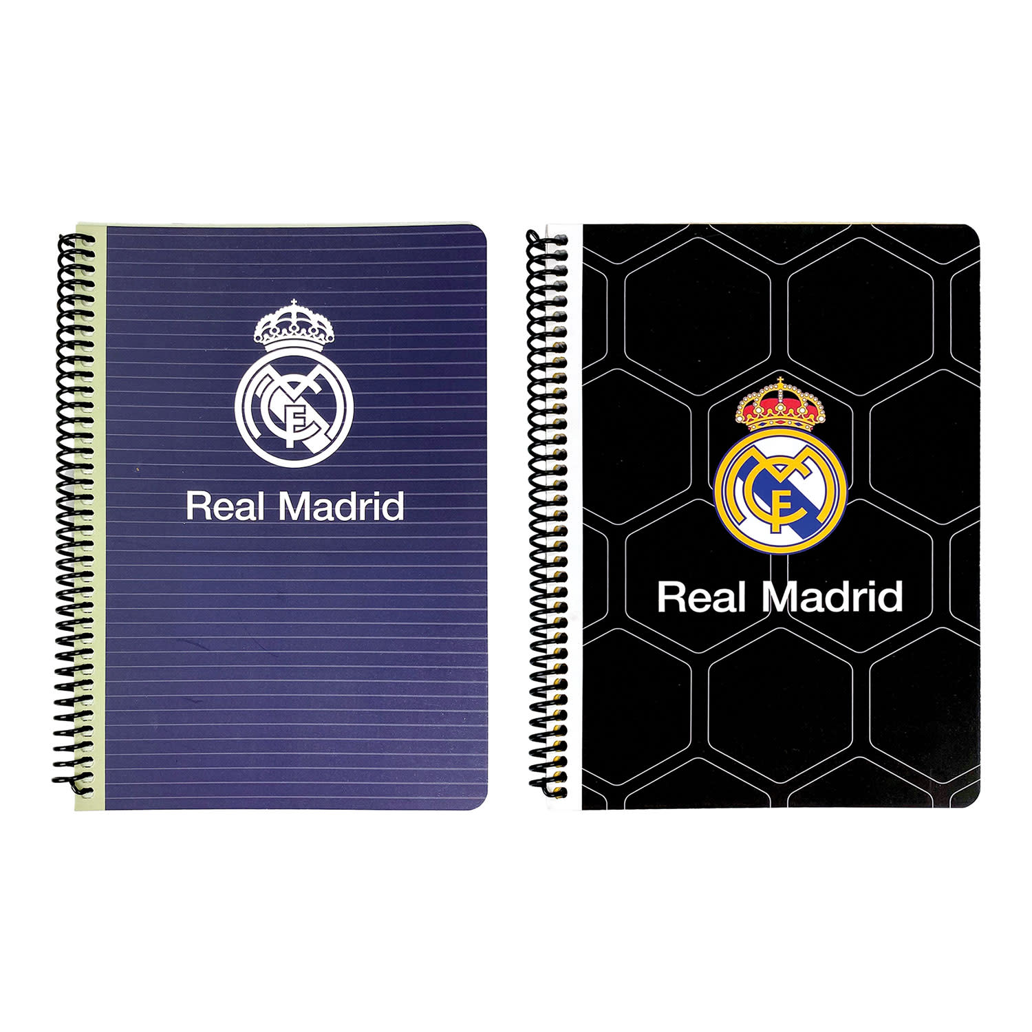 Bmu Τετράδιο Σπιράλ 17x25 2 Θεμάτων Real Madrid 70 Φύλλα