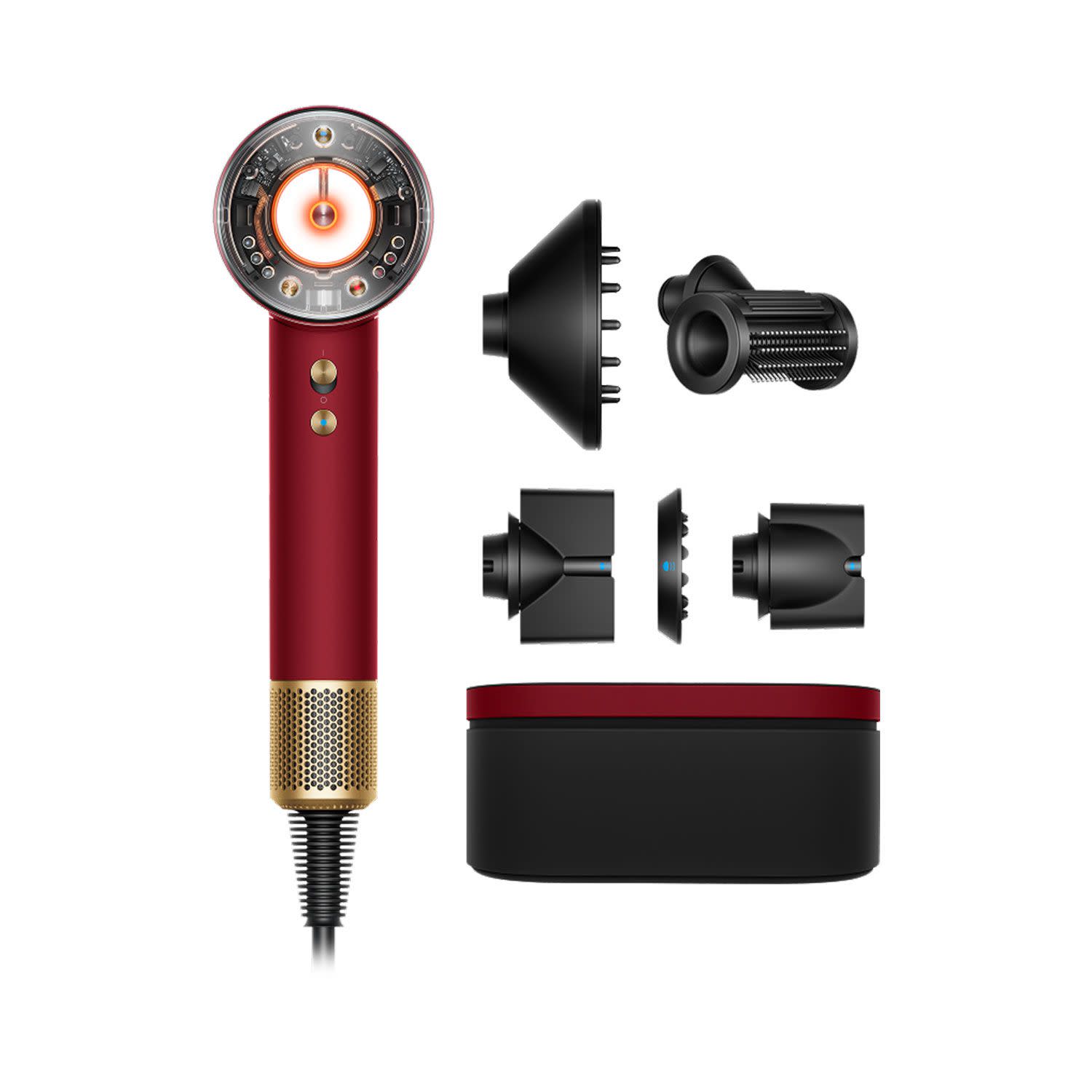 Εικόνα 1 του Dyson Supersonic Nural Σεσουάρ  HD16 Straight+WavyRed Velvet/Gold 1.600,0 W