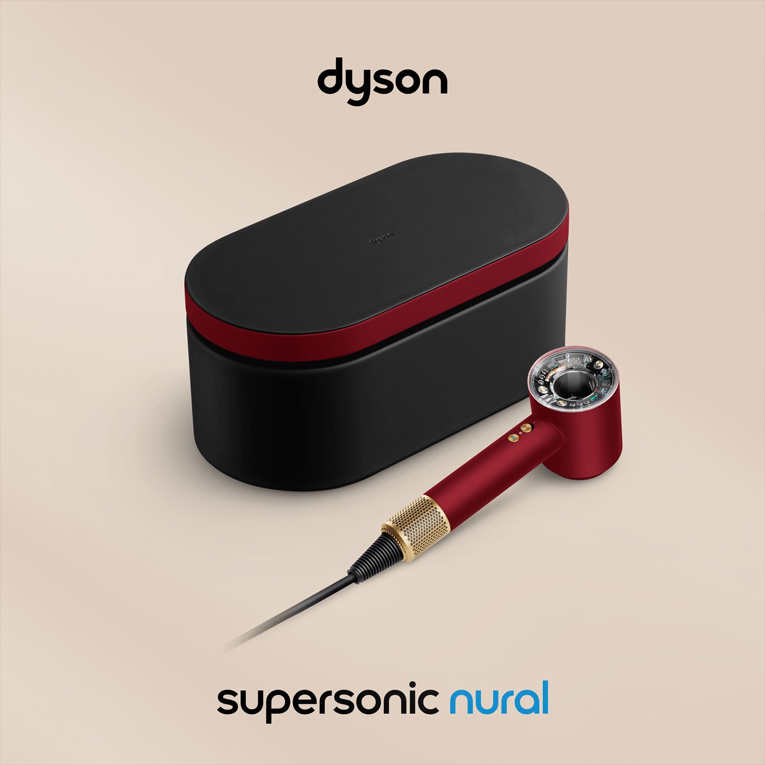 Εικόνα 5 του Dyson Supersonic Nural Σεσουάρ  HD16 Straight+WavyRed Velvet/Gold 1.600,0 W