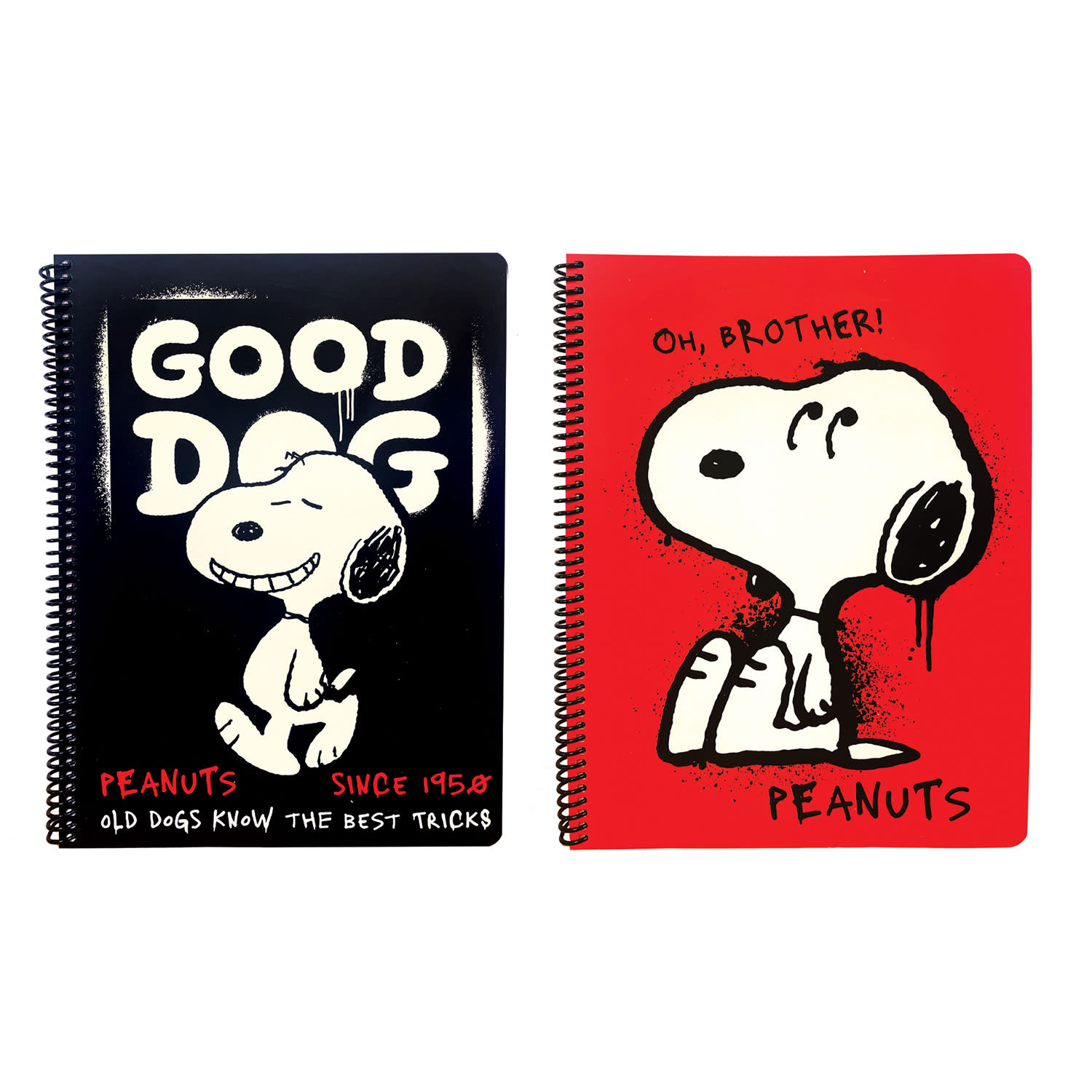 Bmu Τετράδιο Σπιράλ Α4 2 Θεμάτων Peanuts Good Dog-Art Rebel 70 Φύλλα