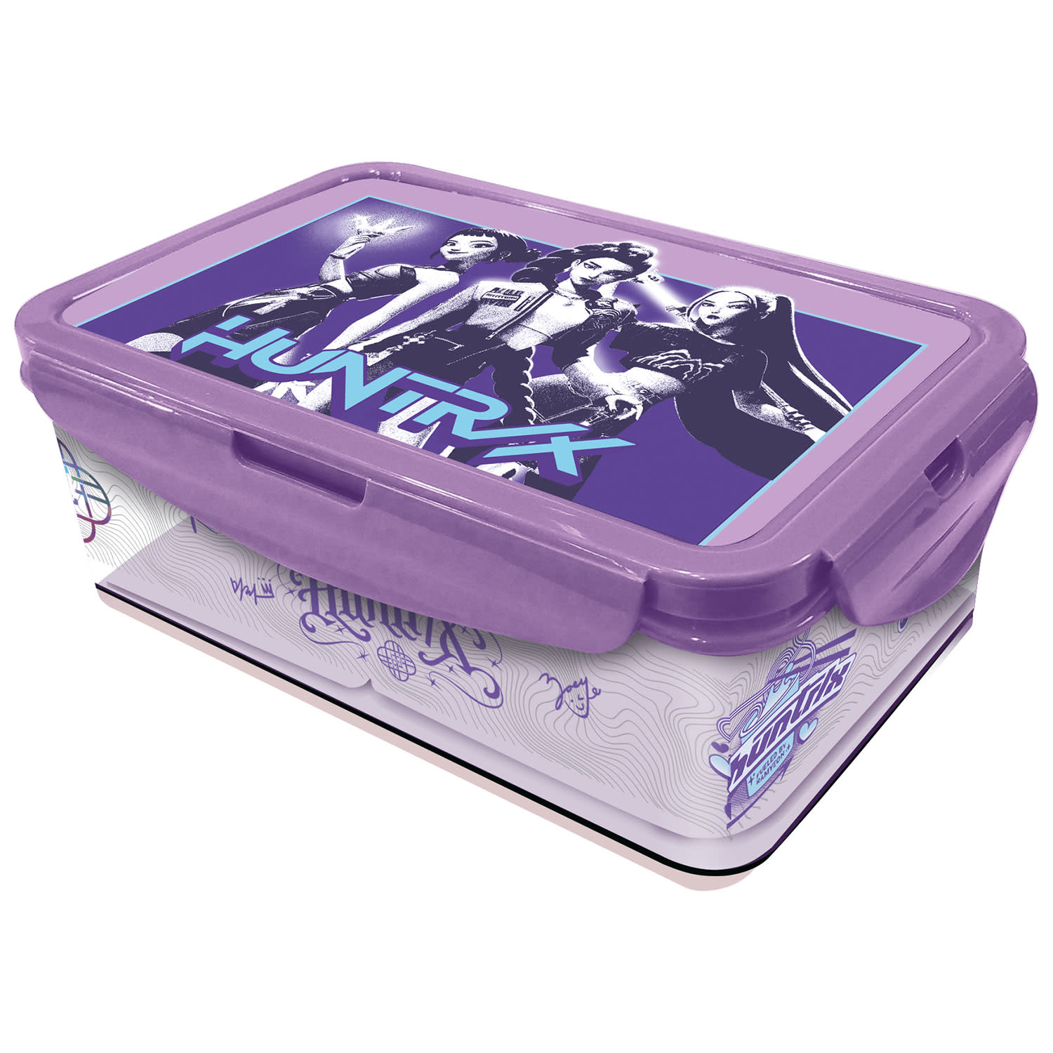 Stor K-Pop Demon Hunters Δοχείο Φαγητού 1190ml