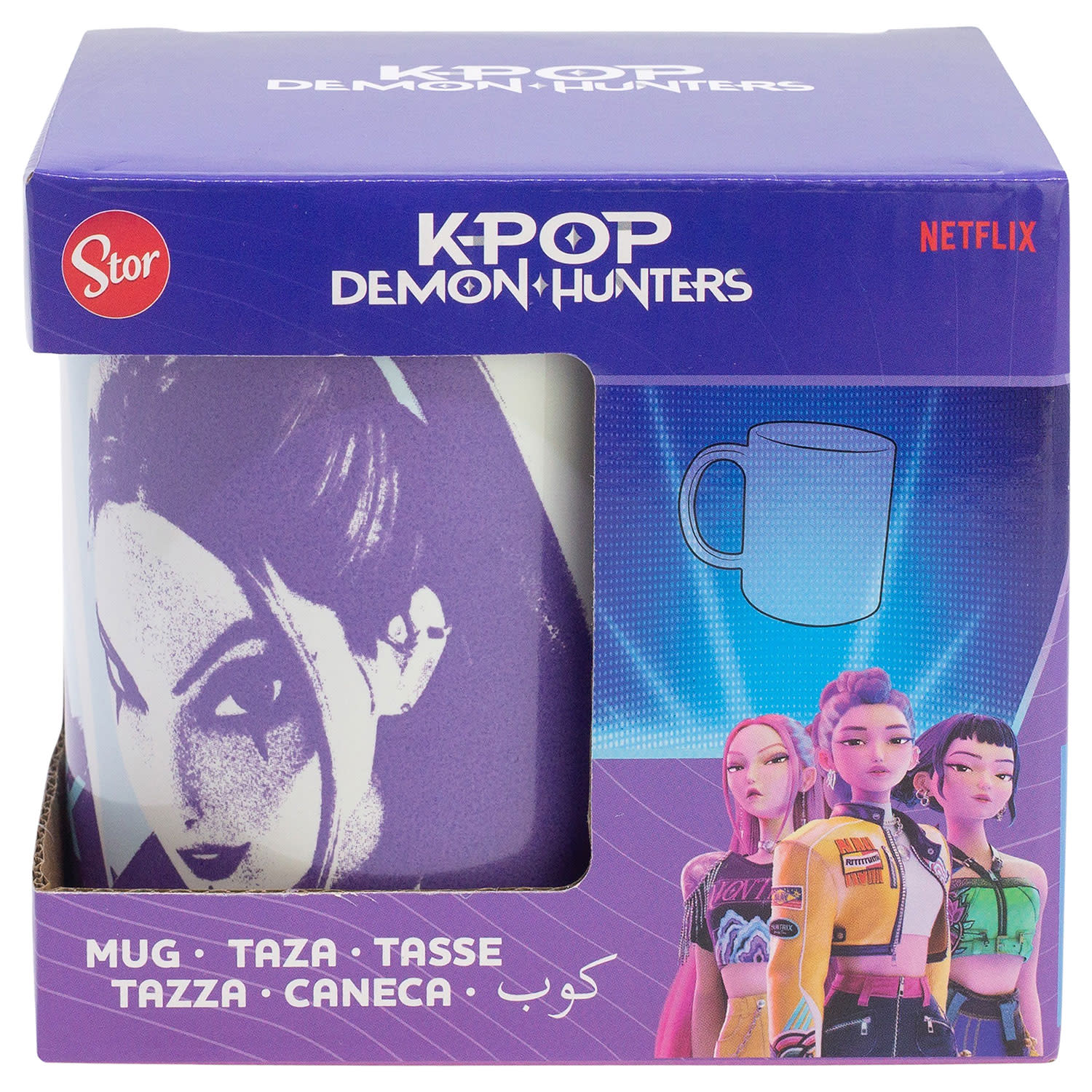 Stor K-Pop Demon Hunters Κεραμική Κούπα 325ml