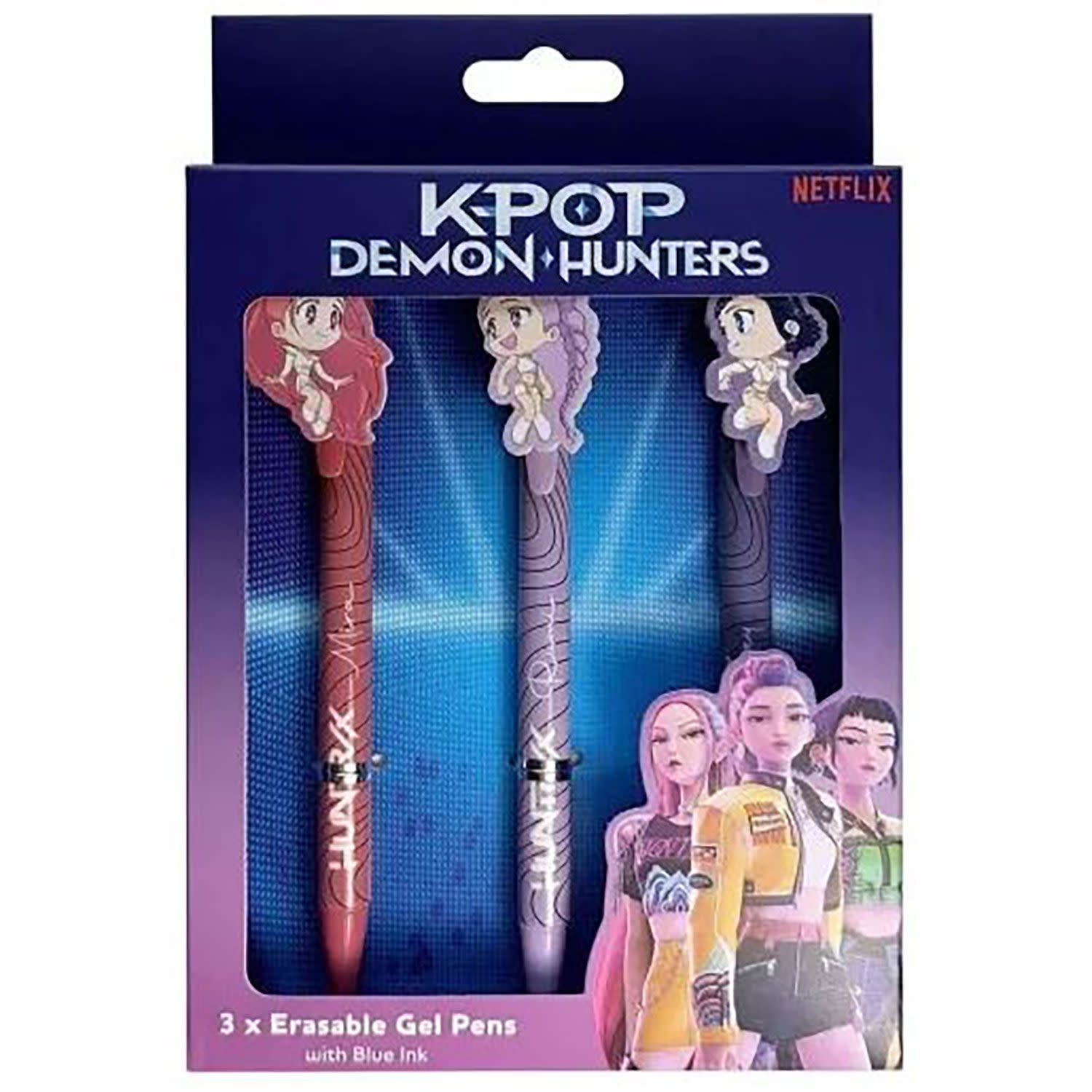 Graffiti Στυλό Gel Erasable K-POP Πάχος Μύτης 0.7mm 3τεμ.