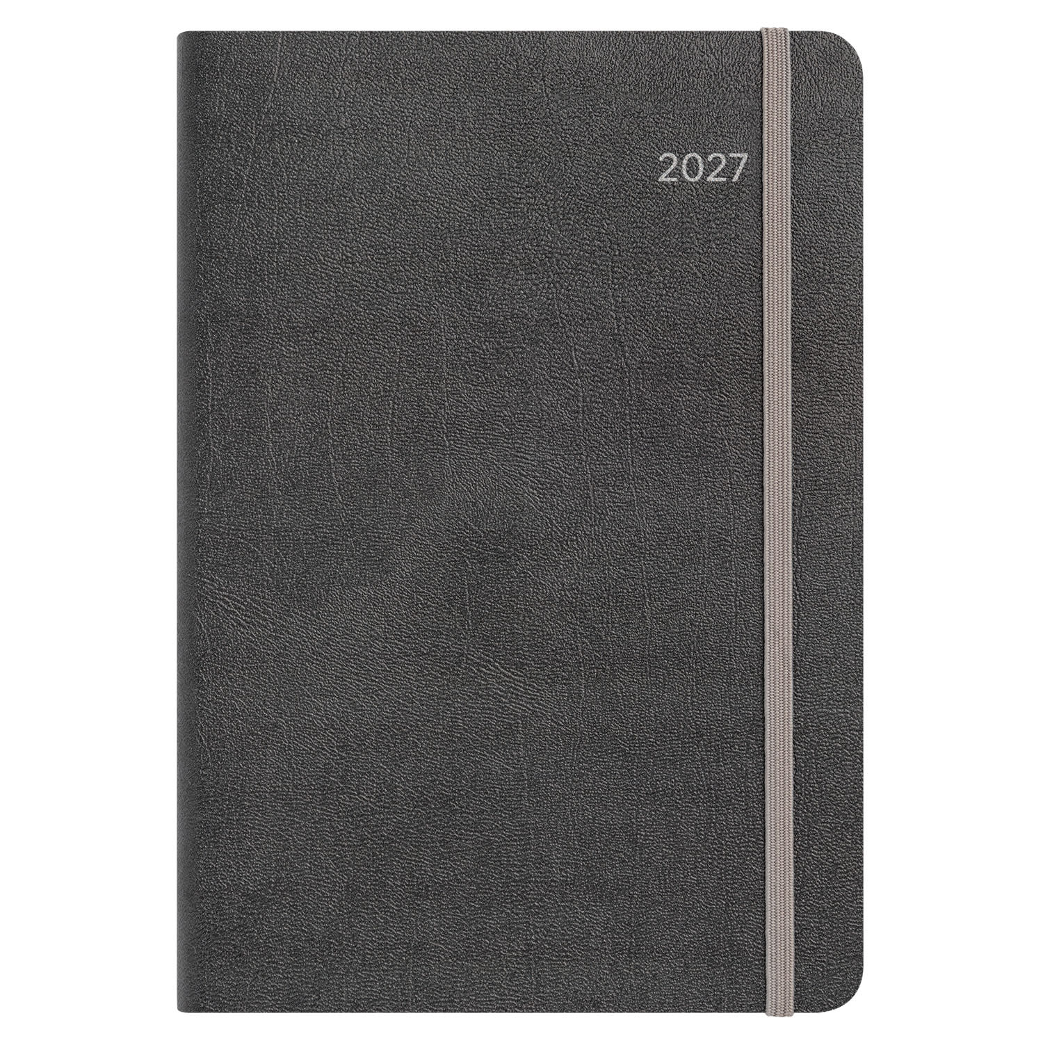 Sentio 2027 Ημερολόγιο Ημερήσιο Elegant  17x25 Black