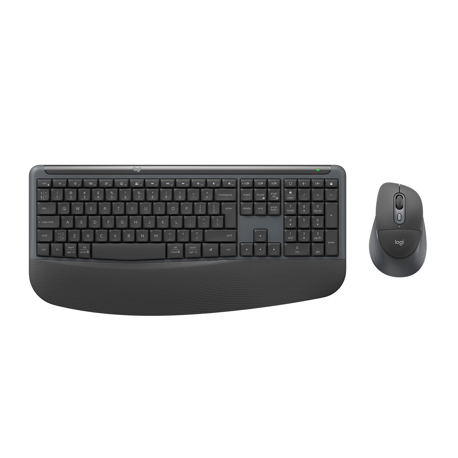 Logitech Πληκτρολόγιο-ποντίκι MK880 Signature Graphite