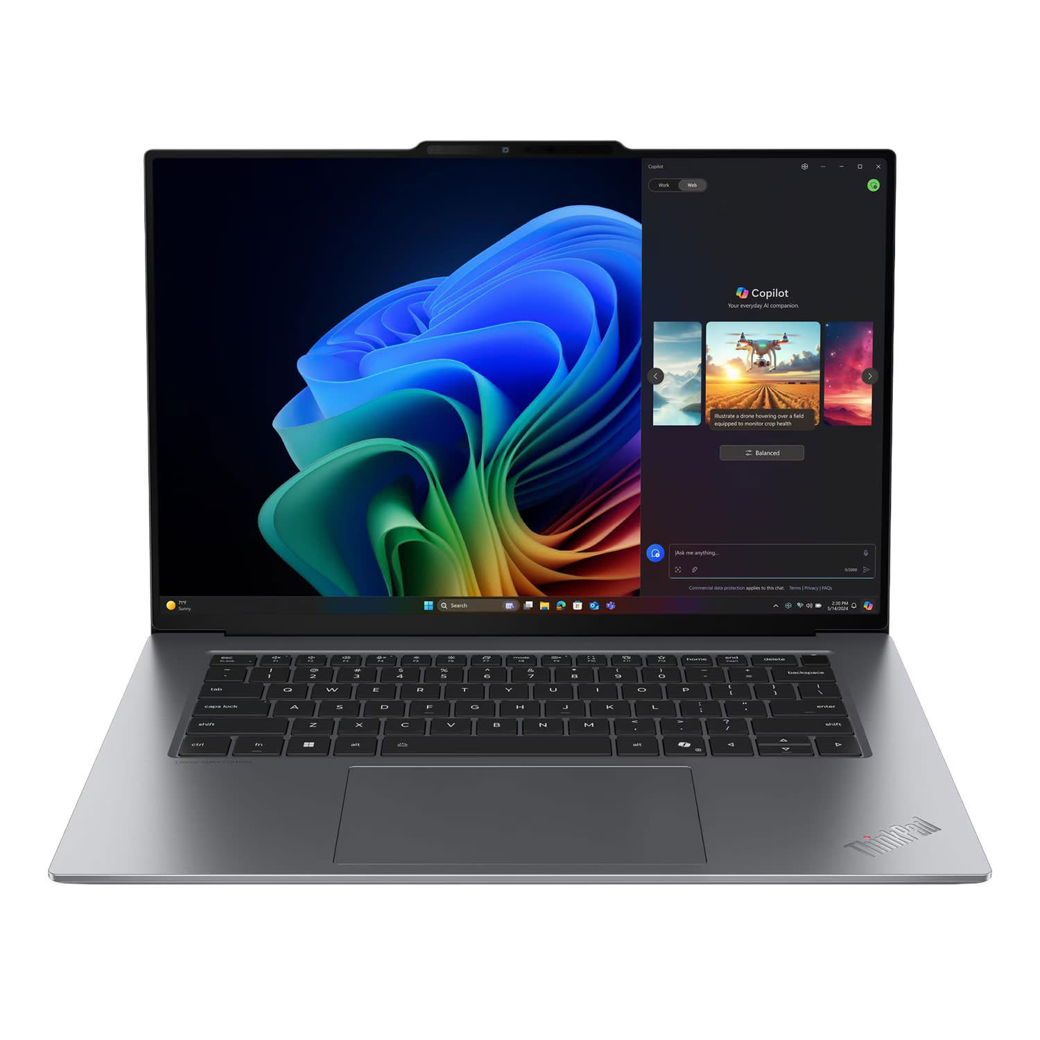Εικόνα 1 του Lenovo ThinkPad X9-15 G1 Aura Laptop 15.3" OLED (Core Ultra 7 258V/32 GB/1 TB/Intel Arc Graphics/Windows 11 Pro)