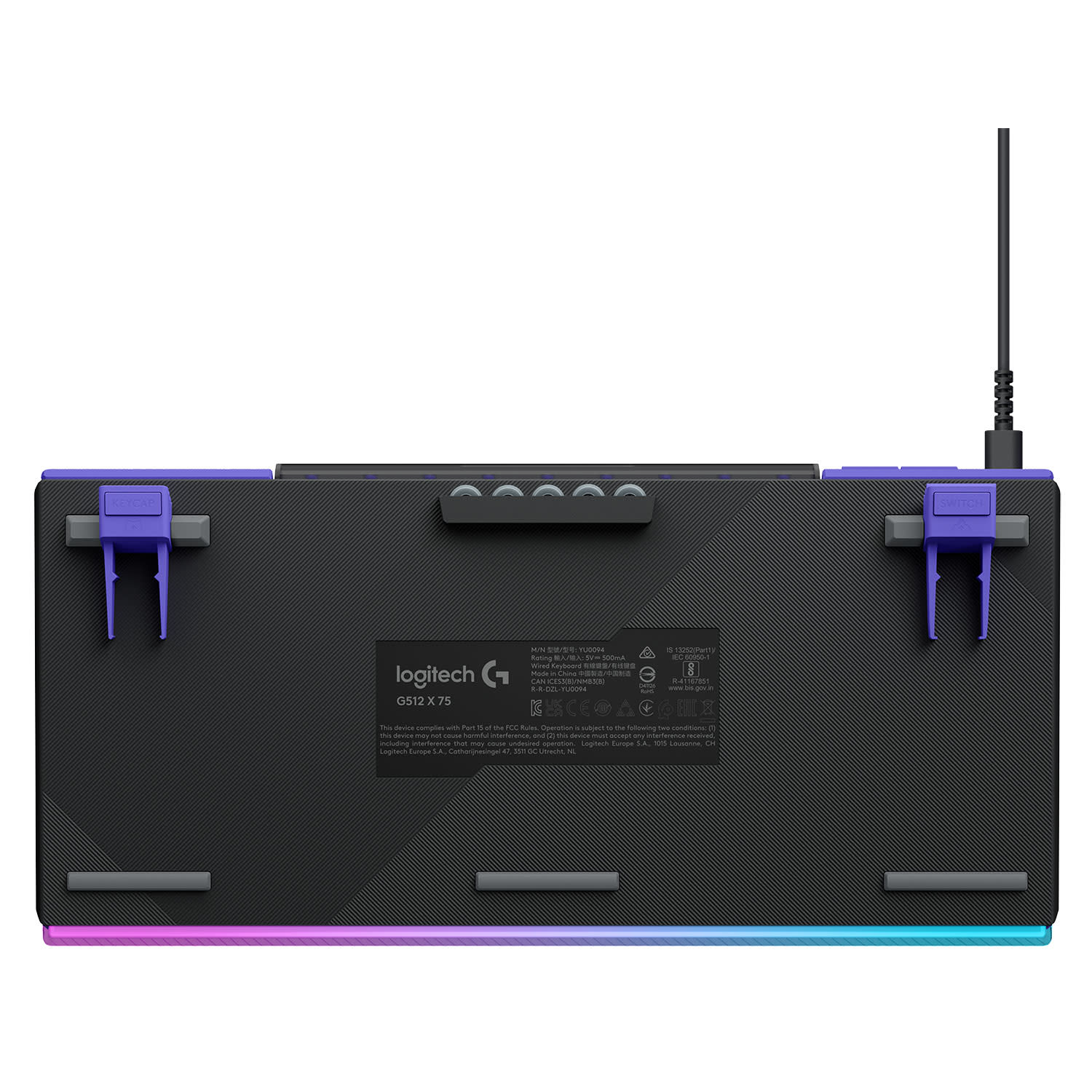 Κάνε κλικ για να δεις την εικόνα 7 του Logitech G Πληκτρολόγιο G512 X 75 Tactile Black