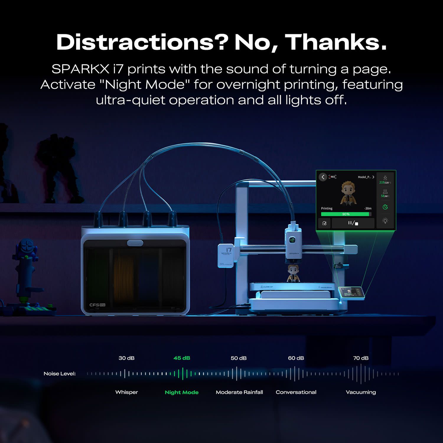 Εικόνα 3 του Creality SparkX i7 Combo 3D Printer