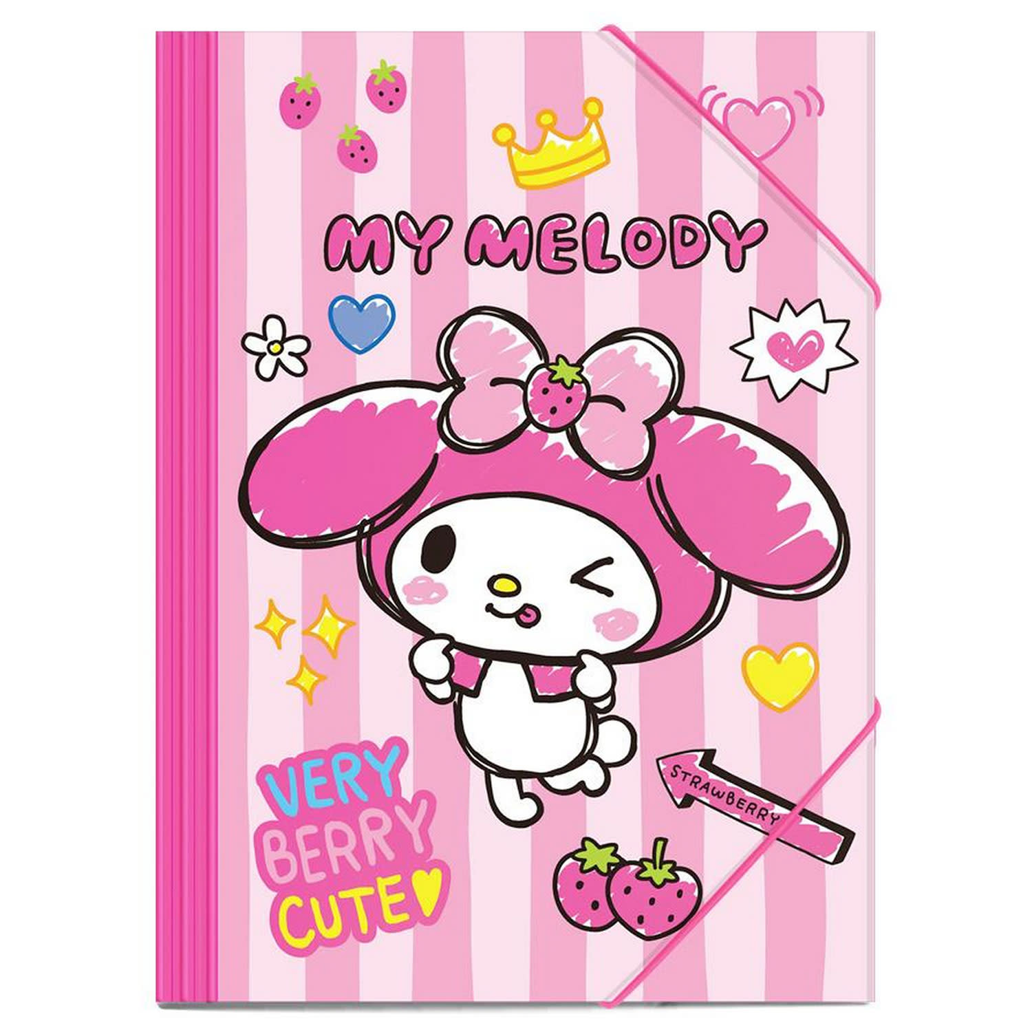 Must Team Φάκελος με Αυτιά και Λάστιχο 25x35 My Melody