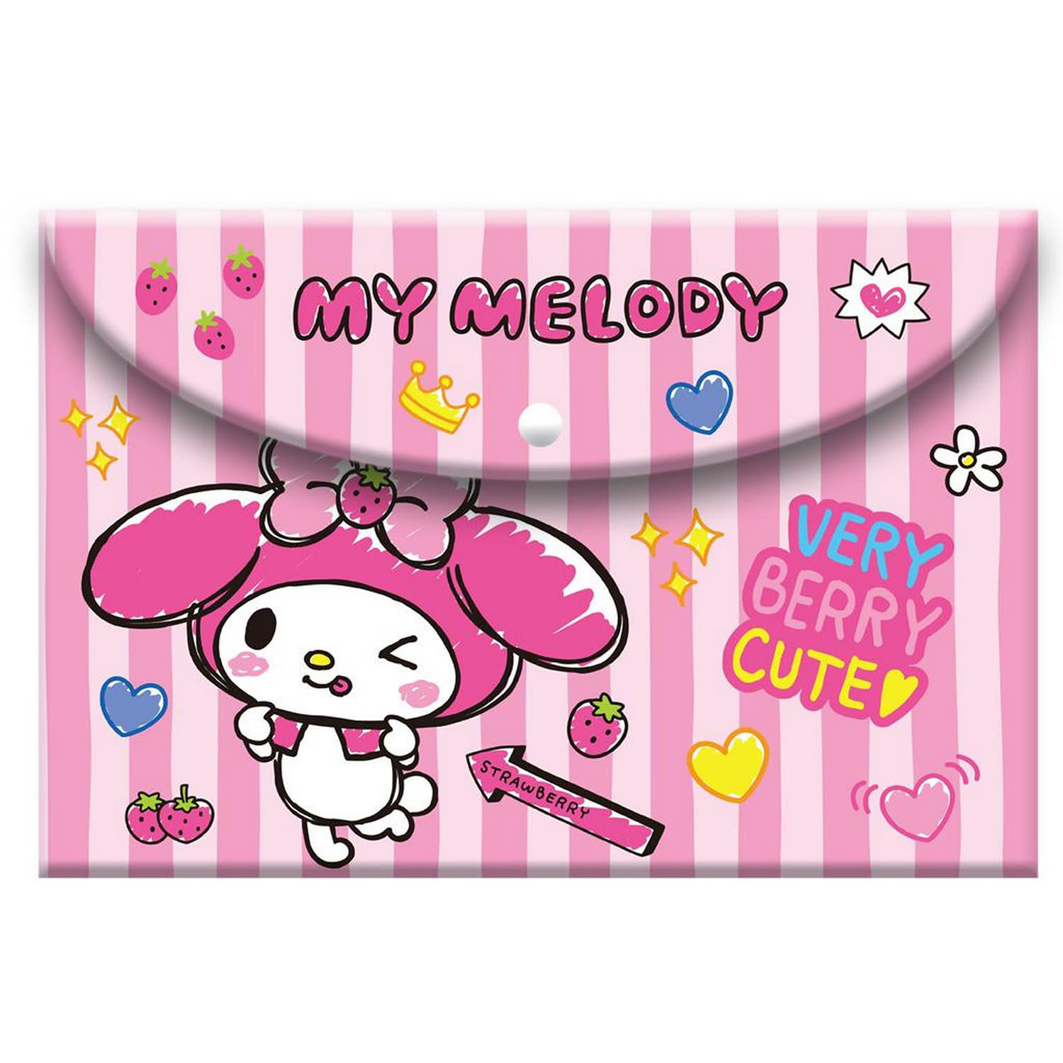 Must Team Φάκελος Με Κουμπί Α4 My Melody