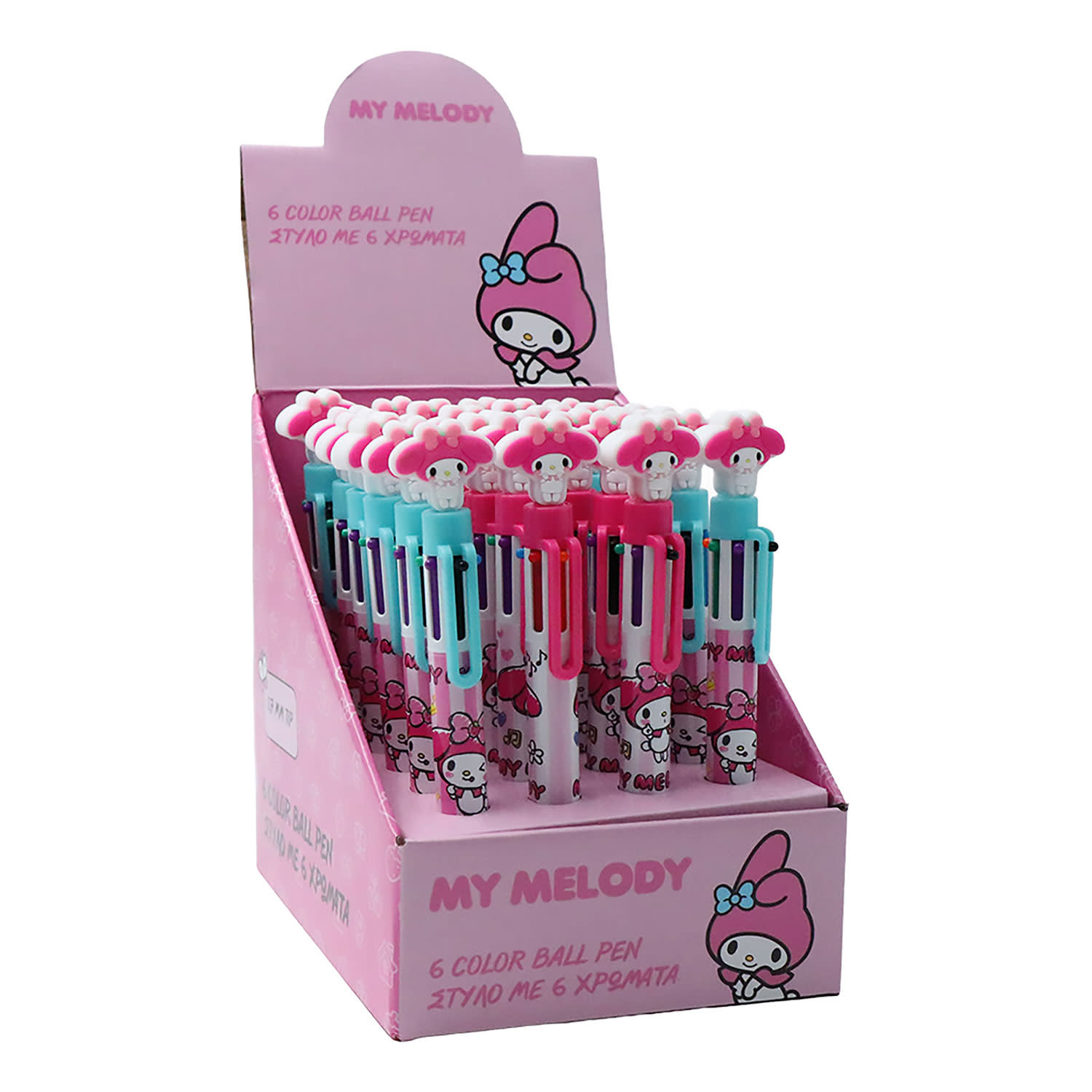 Must Team Στυλό Διαρκείας My Melody με 6 Χρώματα