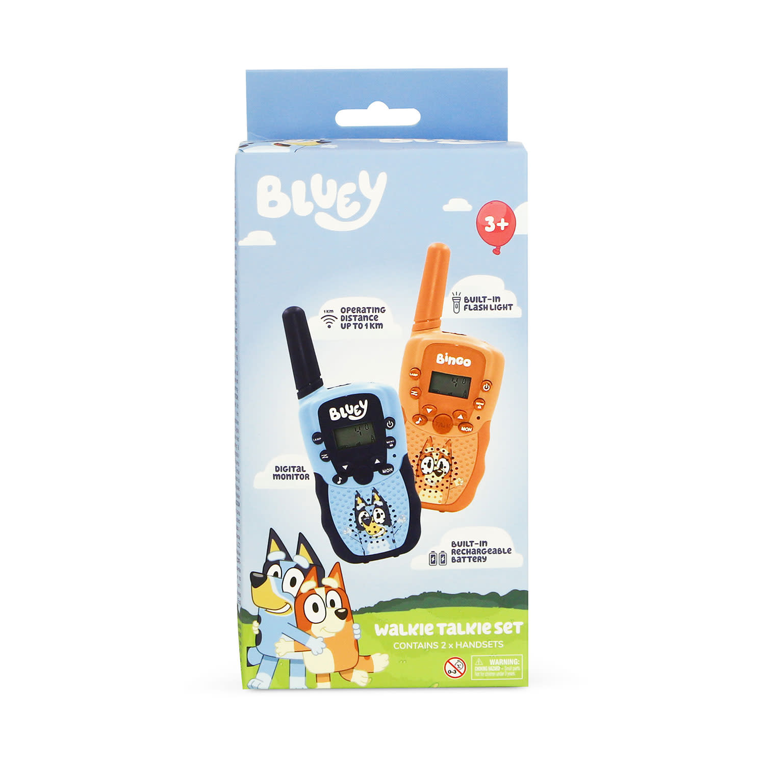 OTL Digital Walkie Talkie Set Bluey