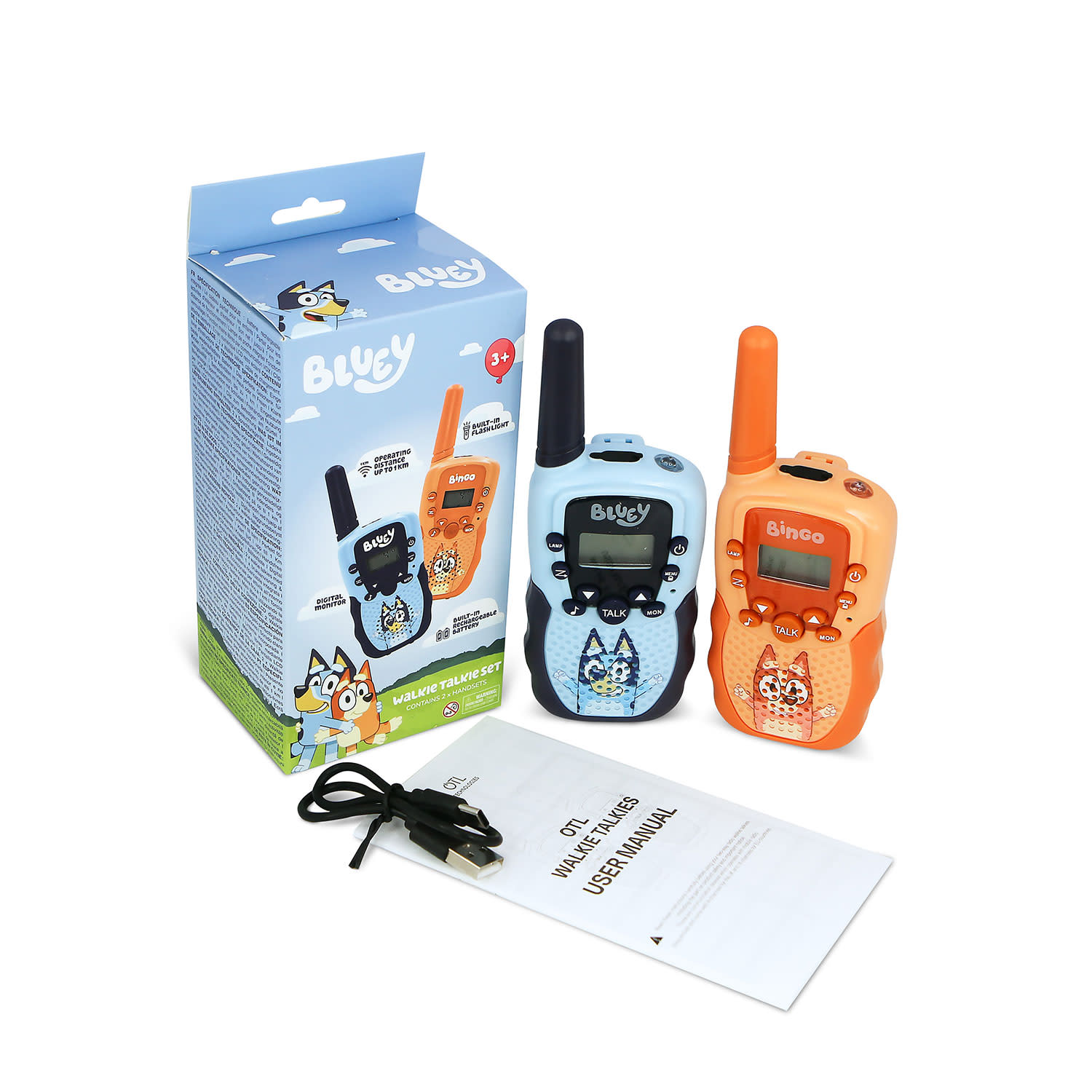 Εικόνα 3 του OTL Digital Walkie Talkie Set Bluey