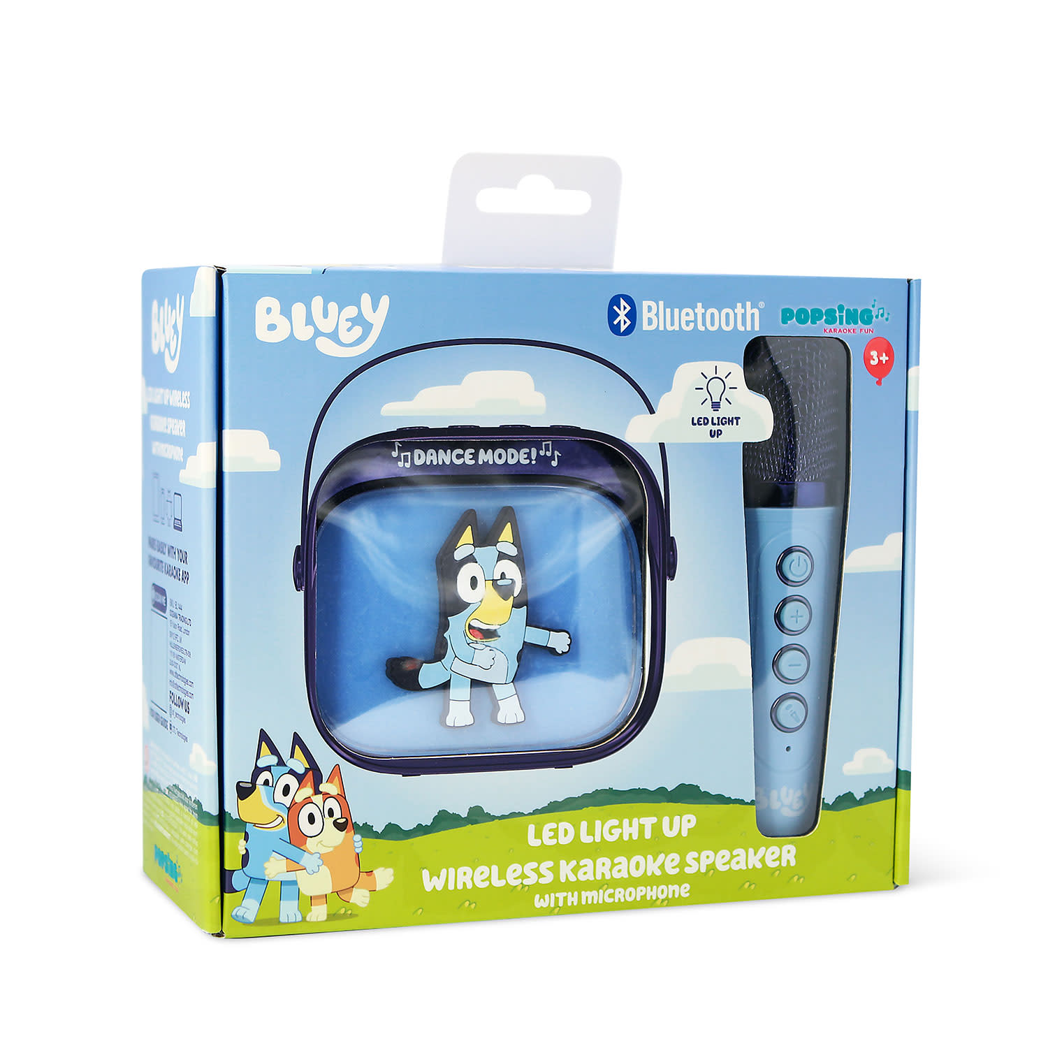 OTL LED Light Up Wireless Karaoke  Bluey