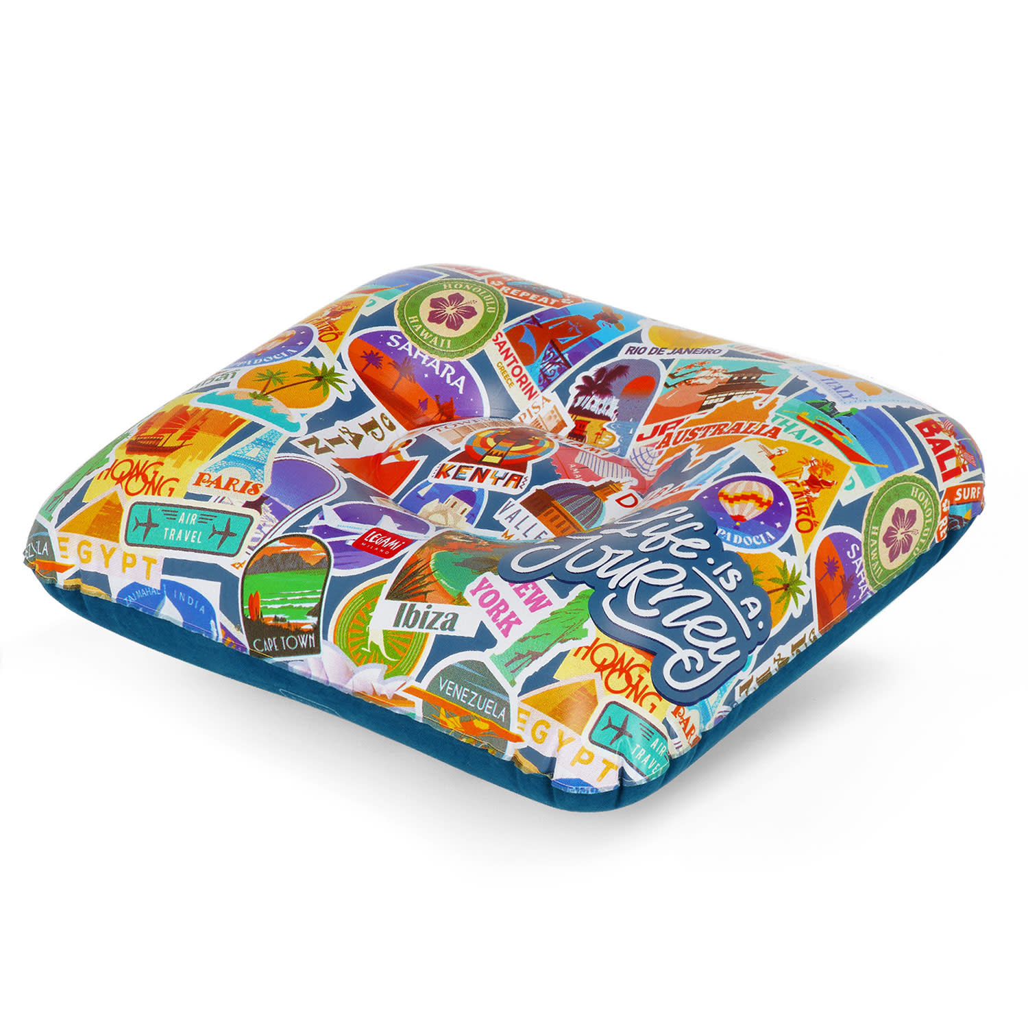 Εικόνα 2 του Legami Φουσκωτό Μαξιλάρι Travel Stickers