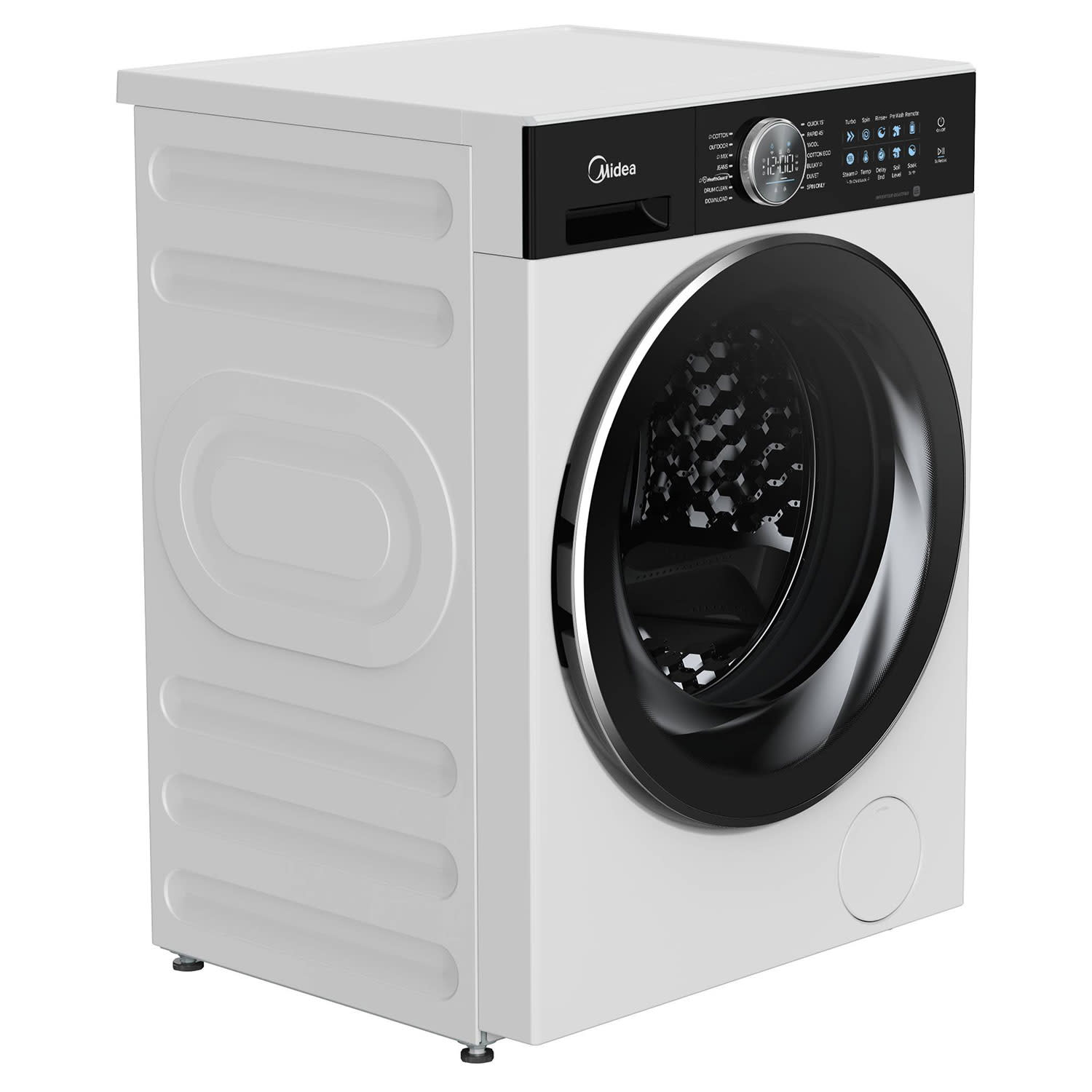 Κάνε κλικ για να δεις την εικόνα 3 του Midea MF210W80BA20/W-GR Πλυντήριο Ρούχων 8 KG