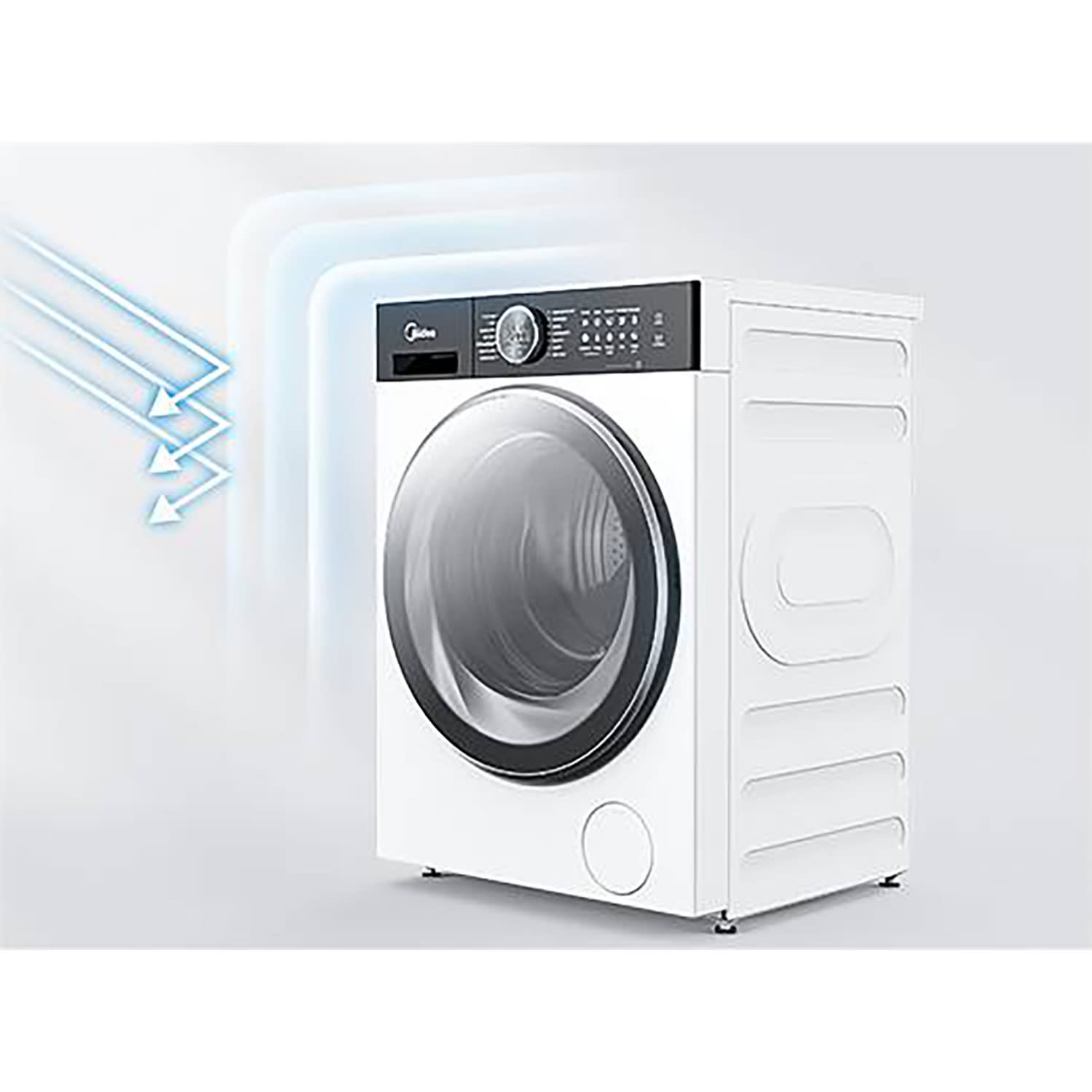 Κάνε κλικ για να δεις την εικόνα 4 του Midea MF210W80BA20/W-GR Πλυντήριο Ρούχων 8 KG