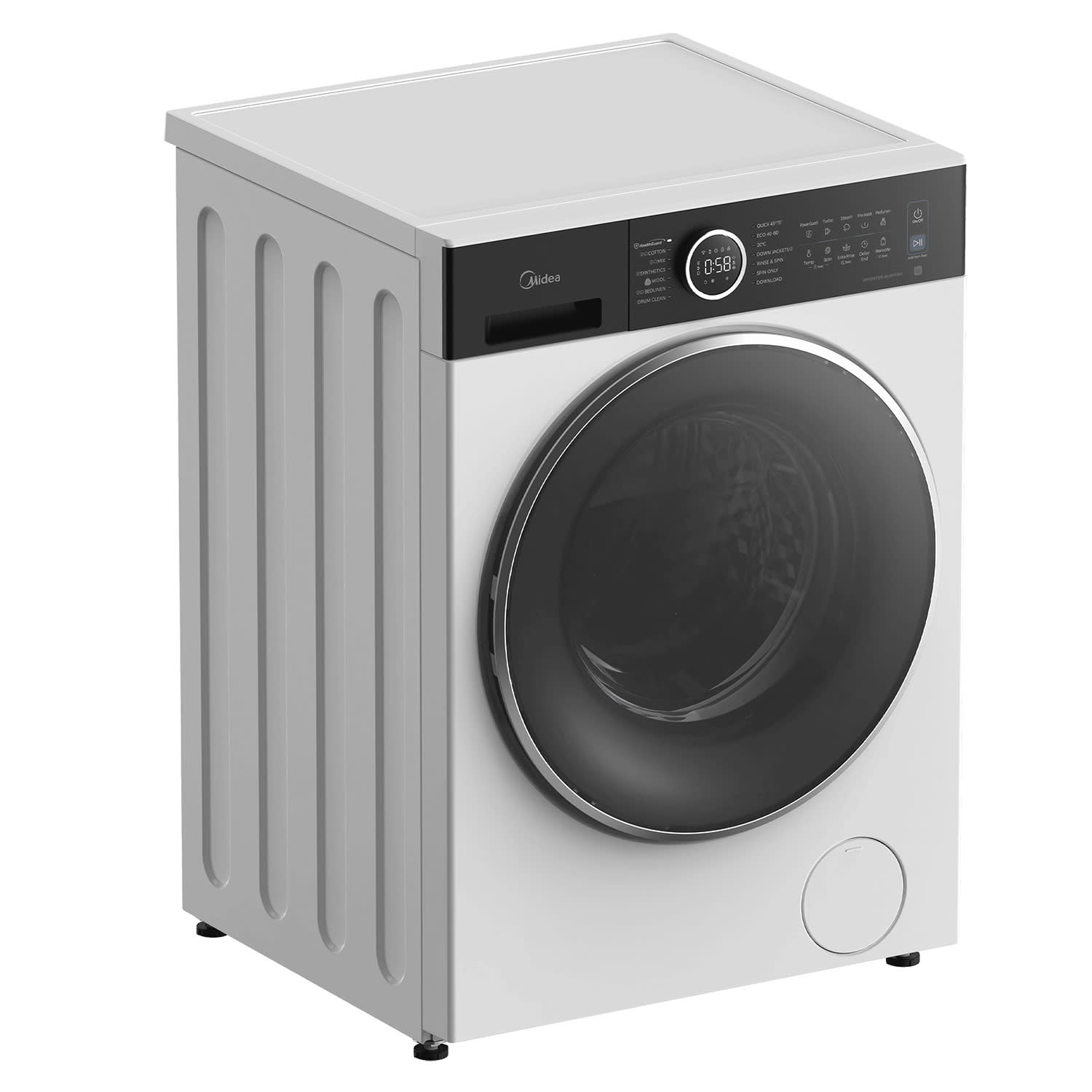 Κάνε κλικ για να δεις την εικόνα 4 του Midea MF205W90BA30/W-GR Πλυντήριο Ρούχων 9 KG