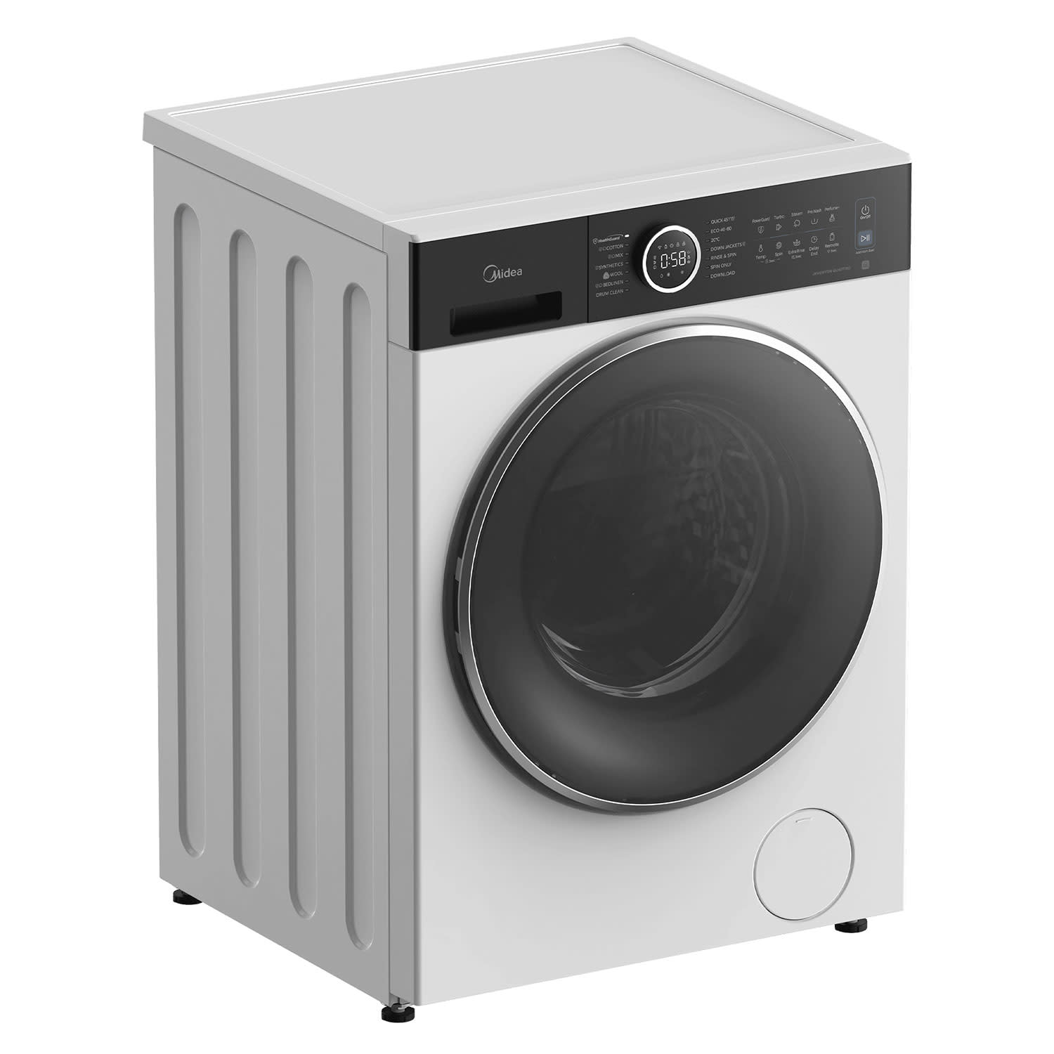 Εικόνα 4 του Midea MF205W80BA30/W-GR Πλυντήριο Ρούχων 8,00kg