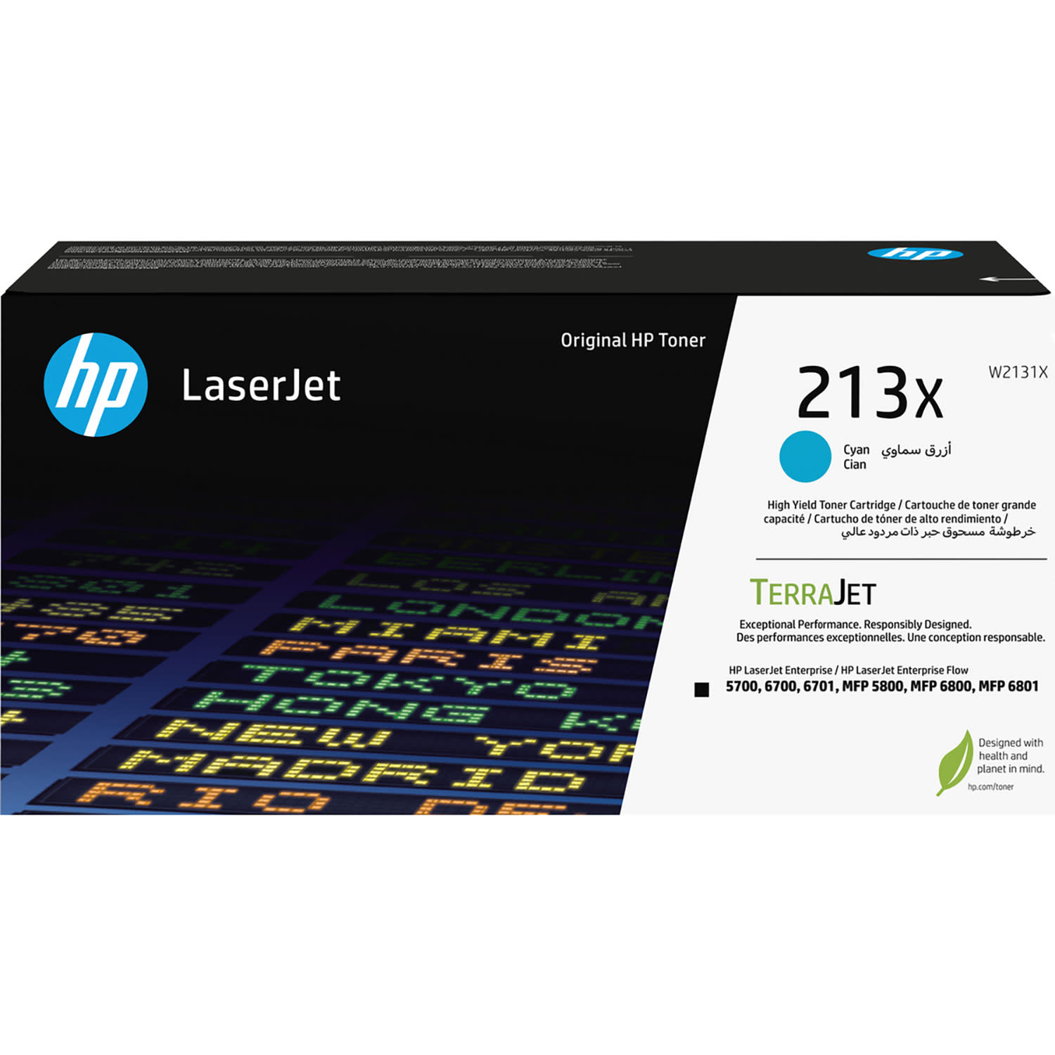 Εικόνα 1 του Toner HP 213X Cyan