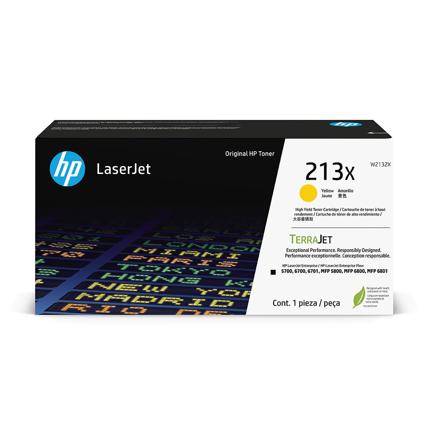 Εικόνα 1 του Toner HP 213X Yellow