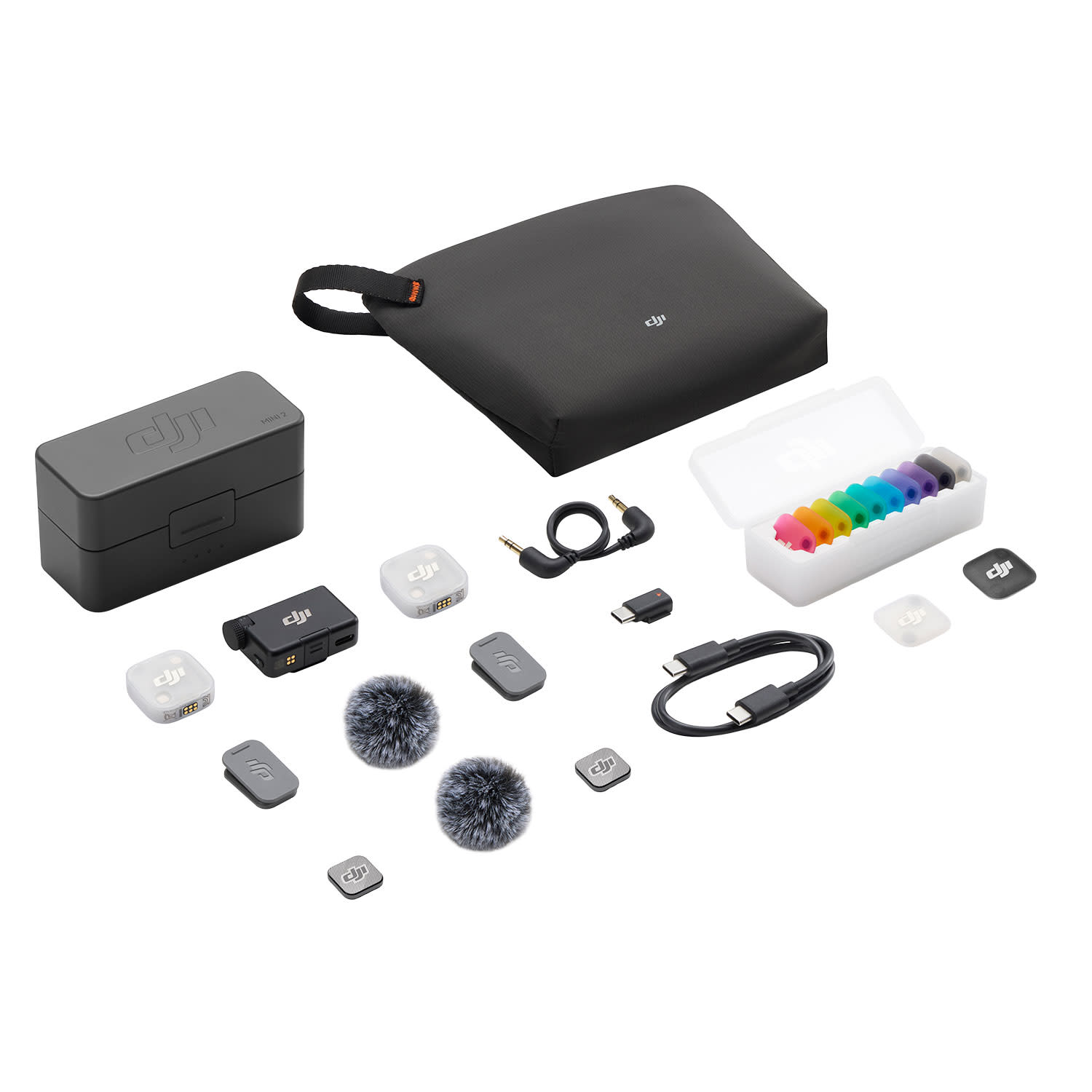 DJI Mic Mini 2 (2 TX + 1 RX + Charging Case)