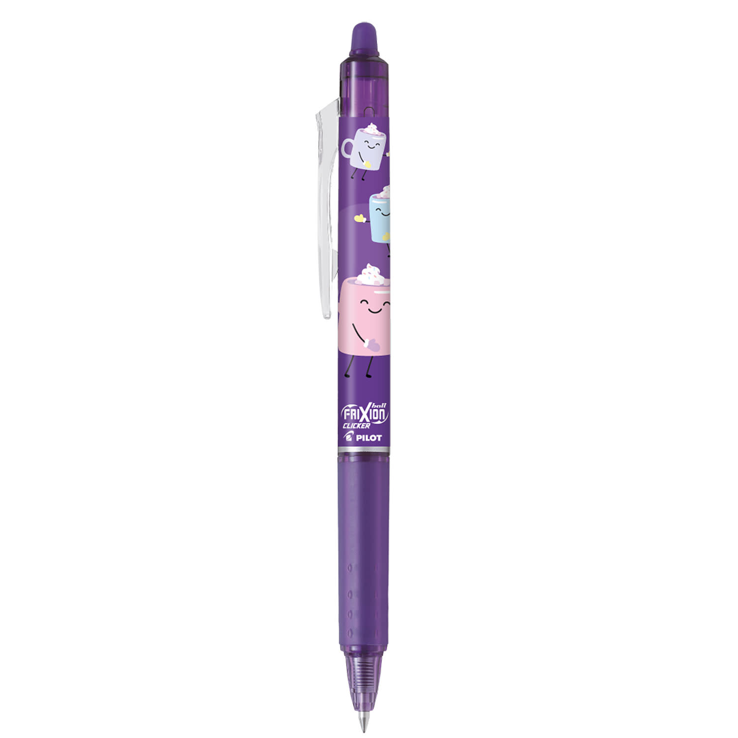 Εικόνα 1 του Pilot Στυλό Clicker Frixion Με Κλιπ & Πάχος Μύτης 0.7mm Sweet Paradise Hot Chocolate Μπλε