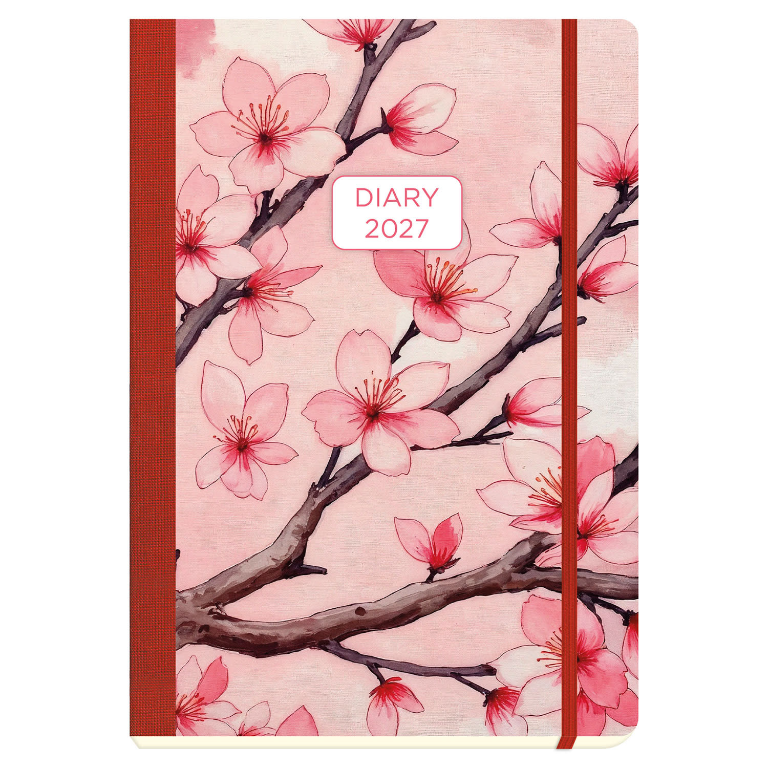 The Writing Fields 2027 Ημερολόγιο Ημερήσιο 17x25 Planet Pink Petal