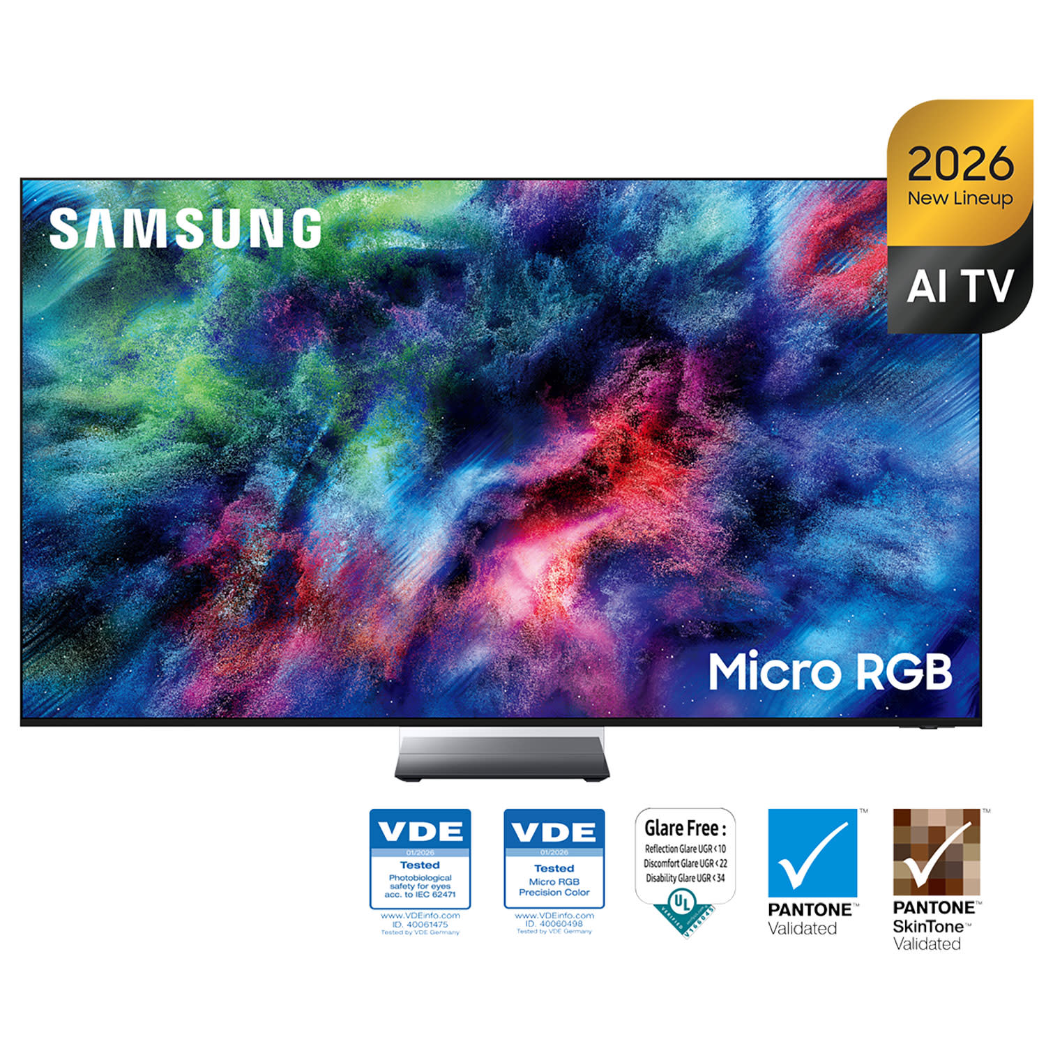 Samsung 65" Micro RGB R95H 4K Vision AI Smart TV