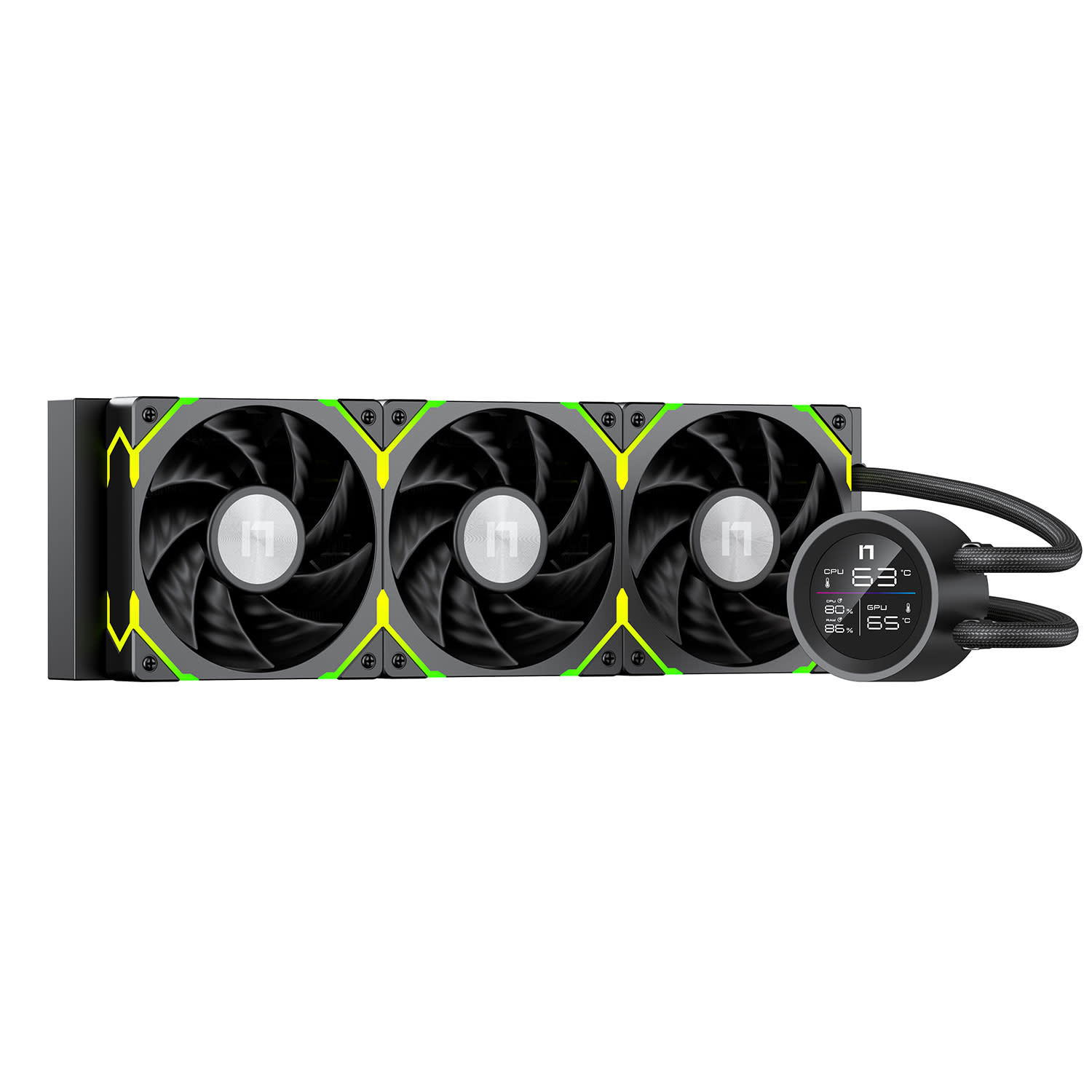 Κάνε κλικ για να δεις την εικόνα 1 του Turbo-X Nemesis CPU Cooler NW360 ΑRGB