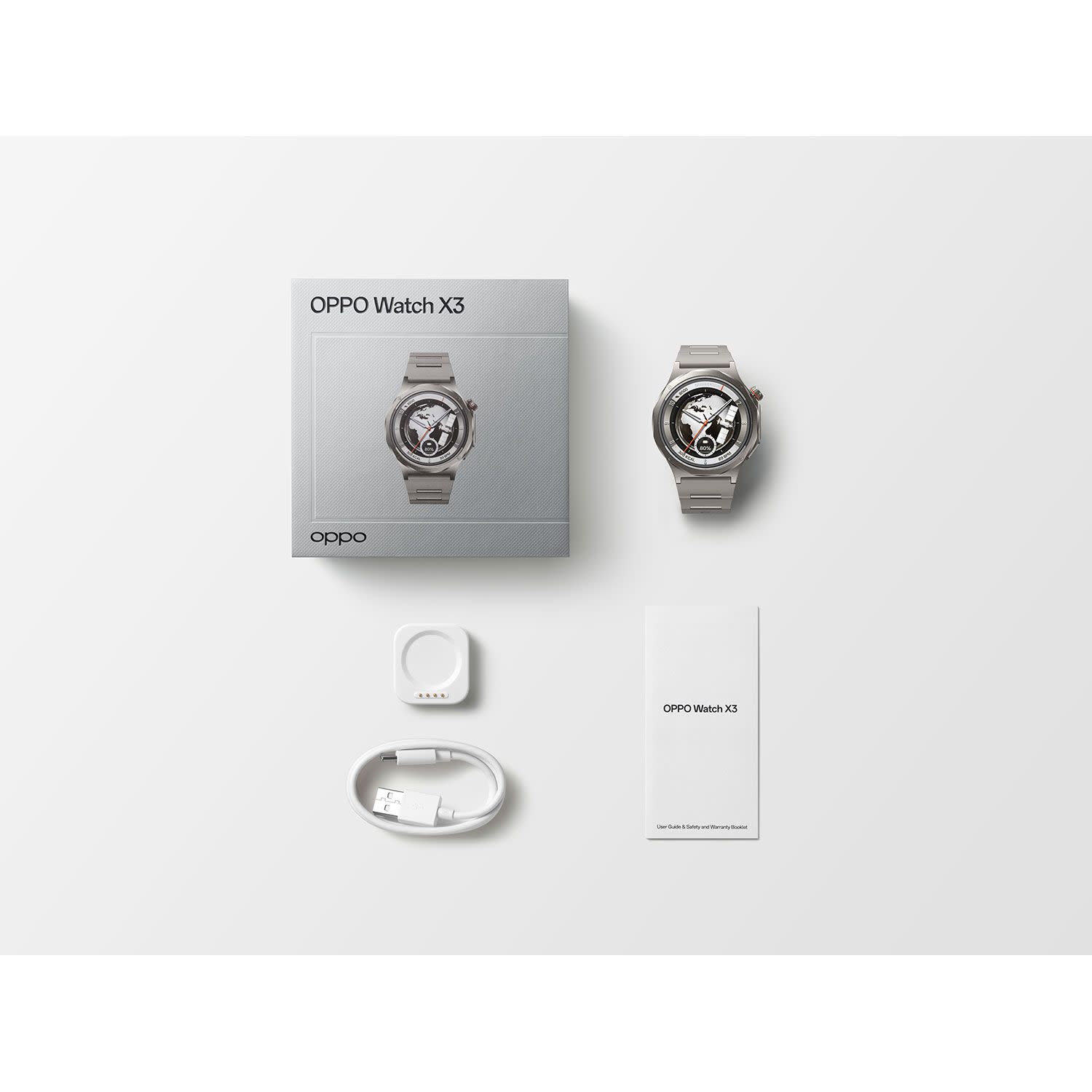 Εικόνα 4 του OPPO Watch X3 Misty Titanium