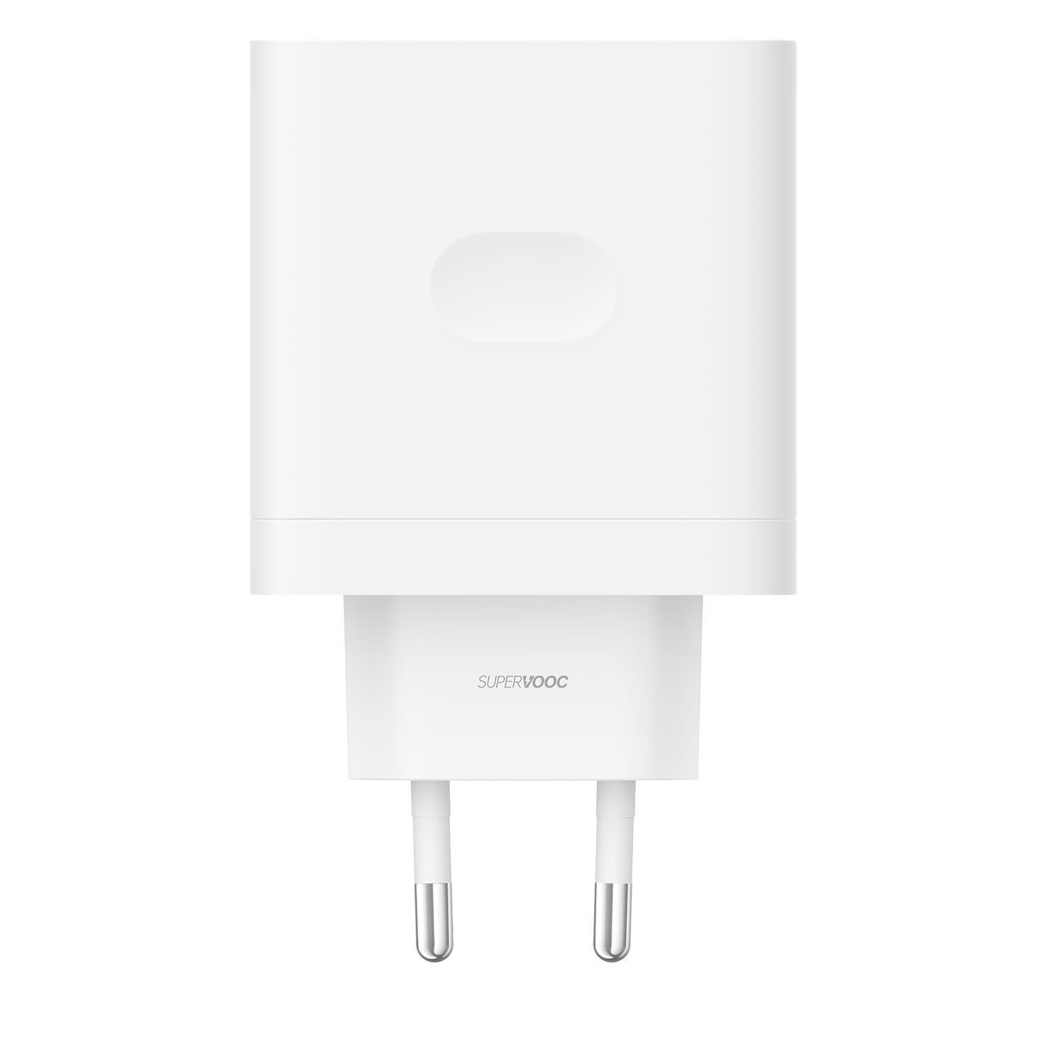 Κάνε κλικ για να δεις την εικόνα 2 του OPPO Φορτιστής SuperVOOC 1 Θέσης 100W Λευκό Με Καλώδιο